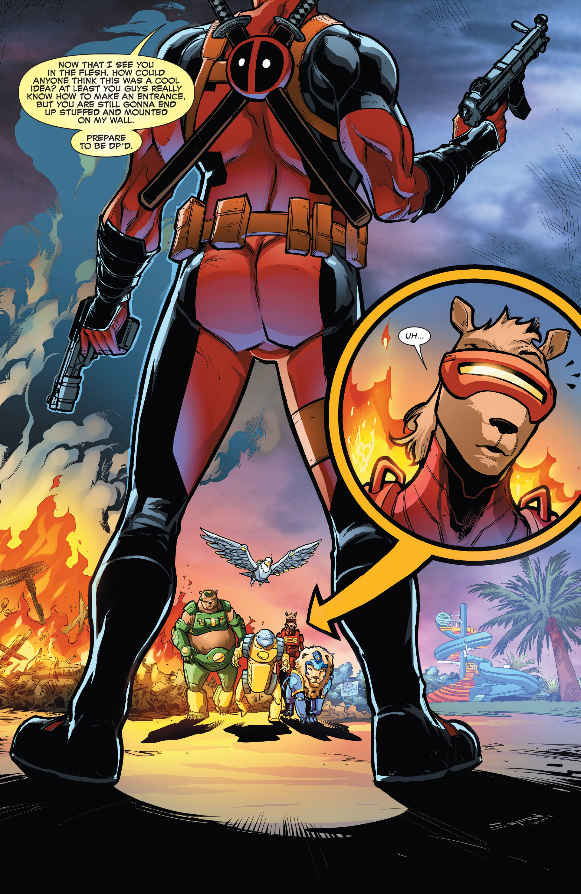 Read online Deadpool (2013) comic -  Issue # Bi-Annual 1 - 11