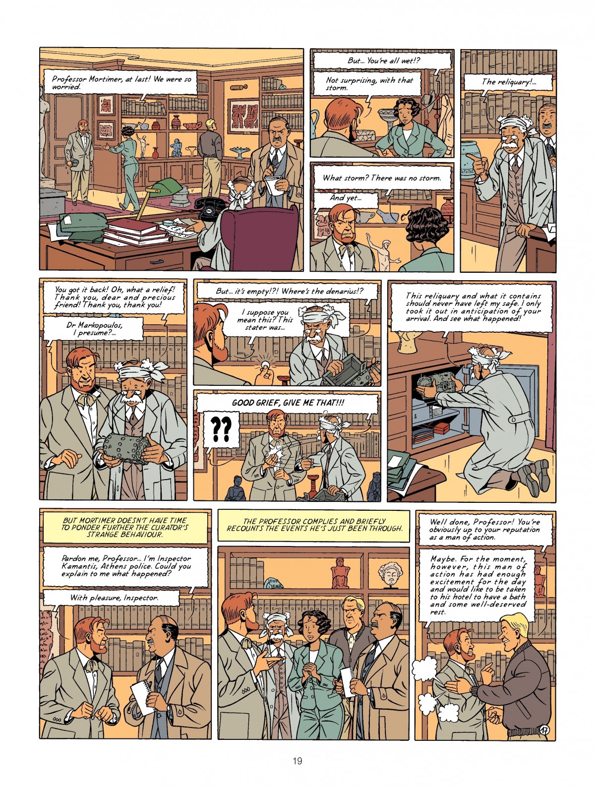 Read online Blake & Mortimer comic -  Issue #13 - 19