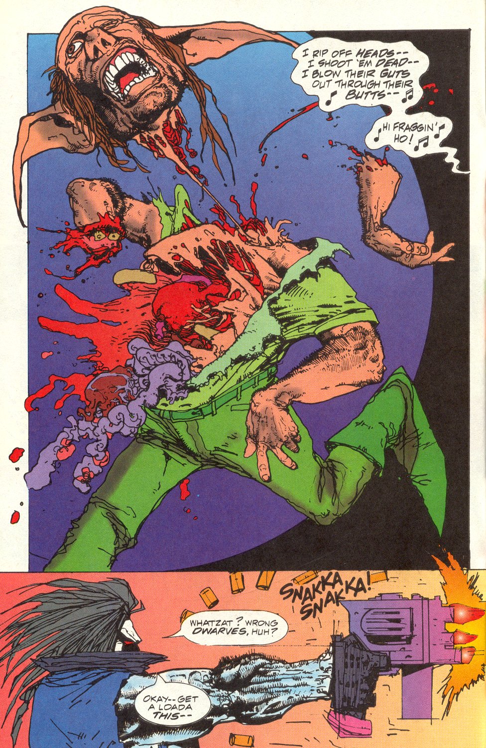 Read online Lobo Paramilitary Christmas Special comic -  Issue # Full - 25