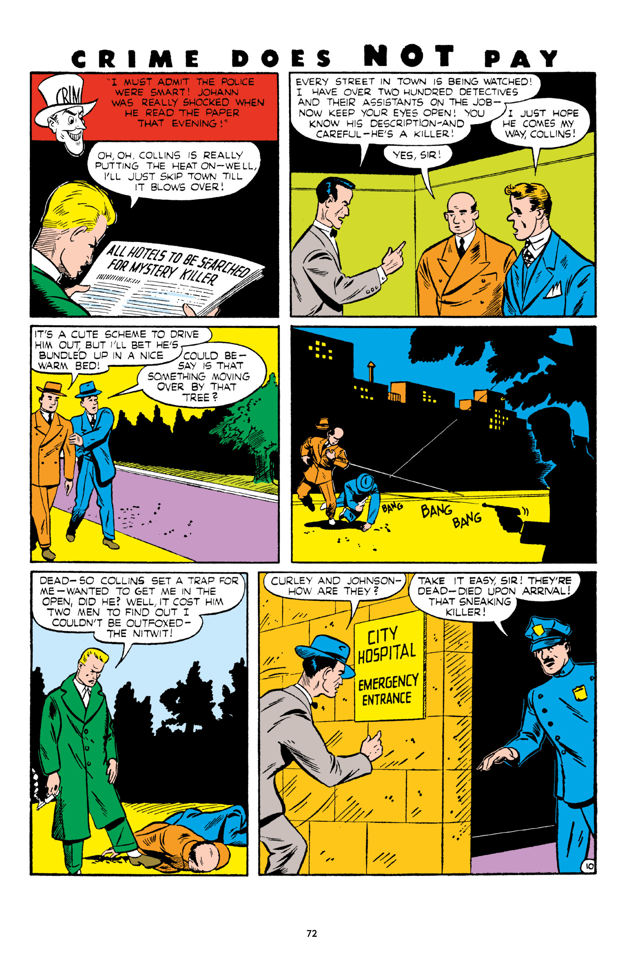 Read online Crime Does Not Pay Archives comic -  Issue # TPB 6 (Part 1) - 74