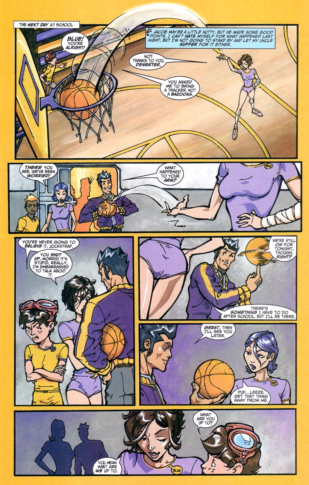 Read online Blue comic -  Issue #1 - 21