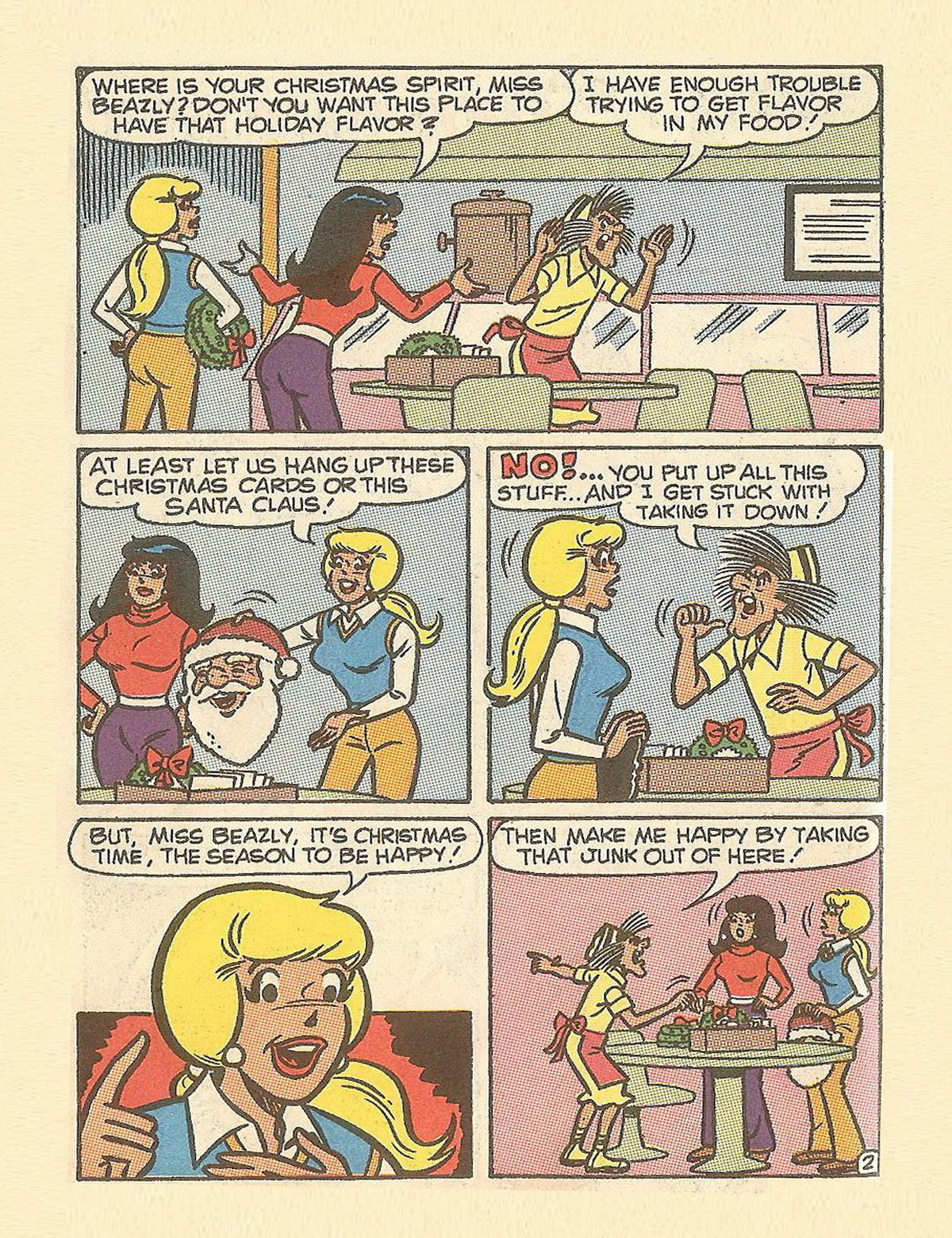 Read online Betty and Veronica Digest Magazine comic -  Issue #23 - 208