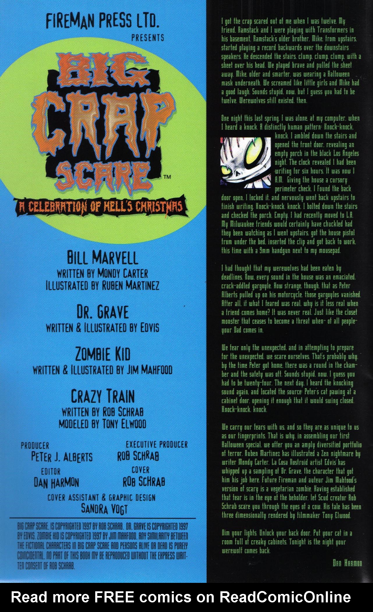 Read online Big Crap Scare comic -  Issue # Full - 2