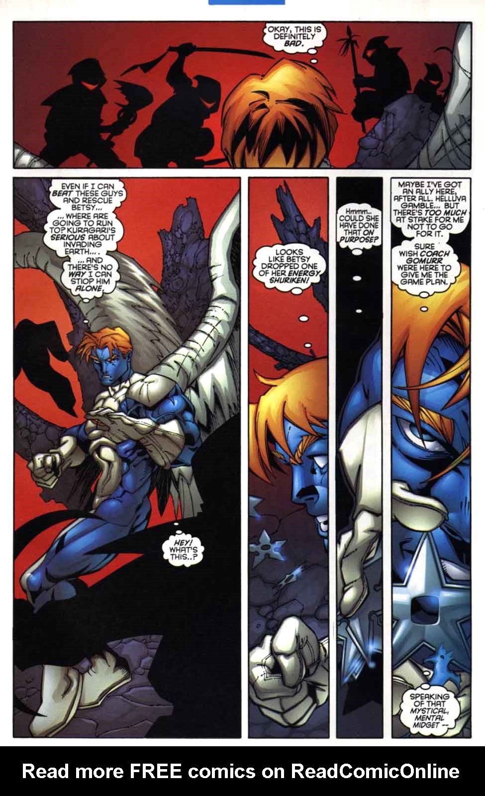Read online Psylocke & Archangel Crimson Dawn comic -  Issue #4 - 8