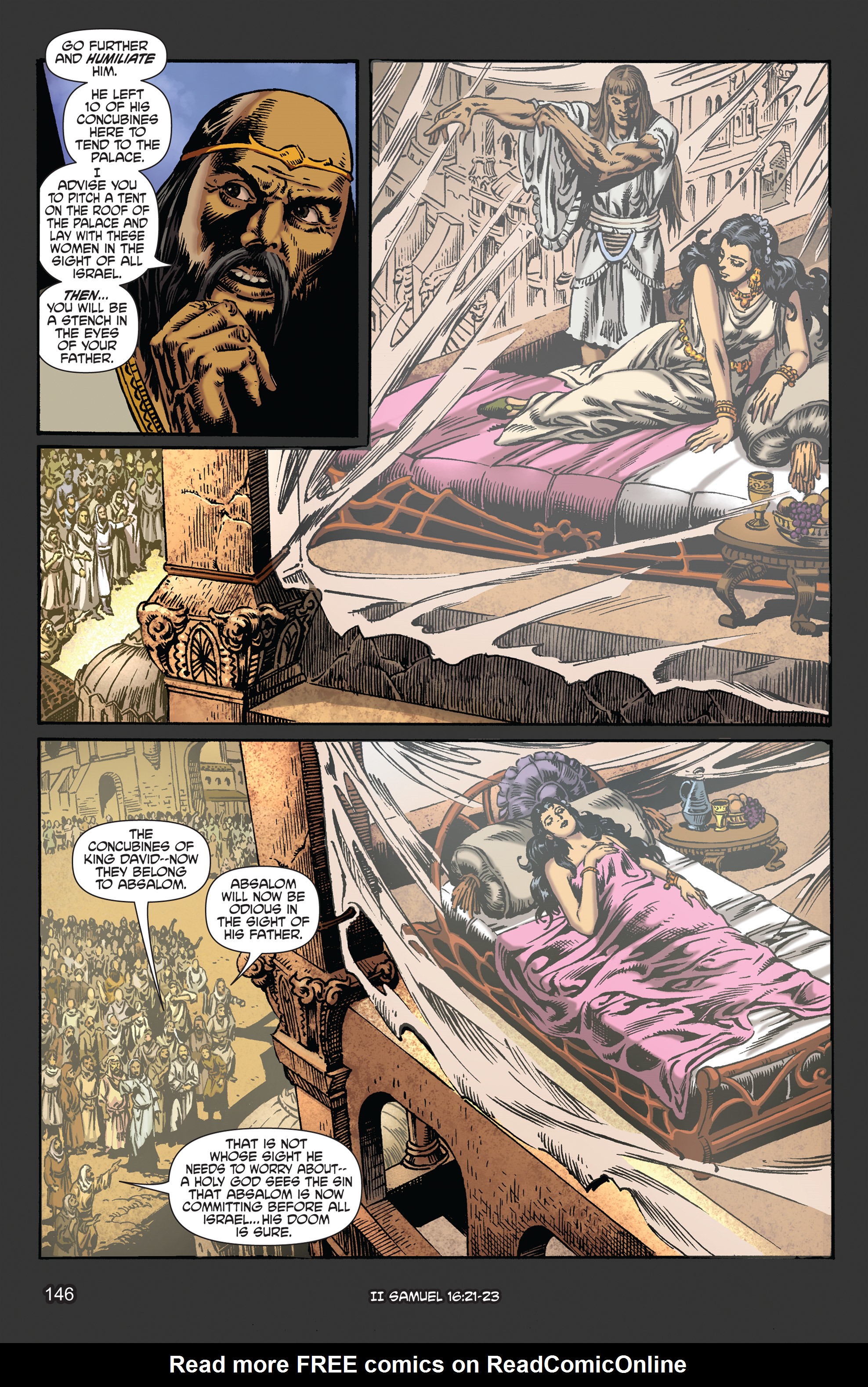 Read online The Kingstone Bible comic -  Issue #5 - 150
