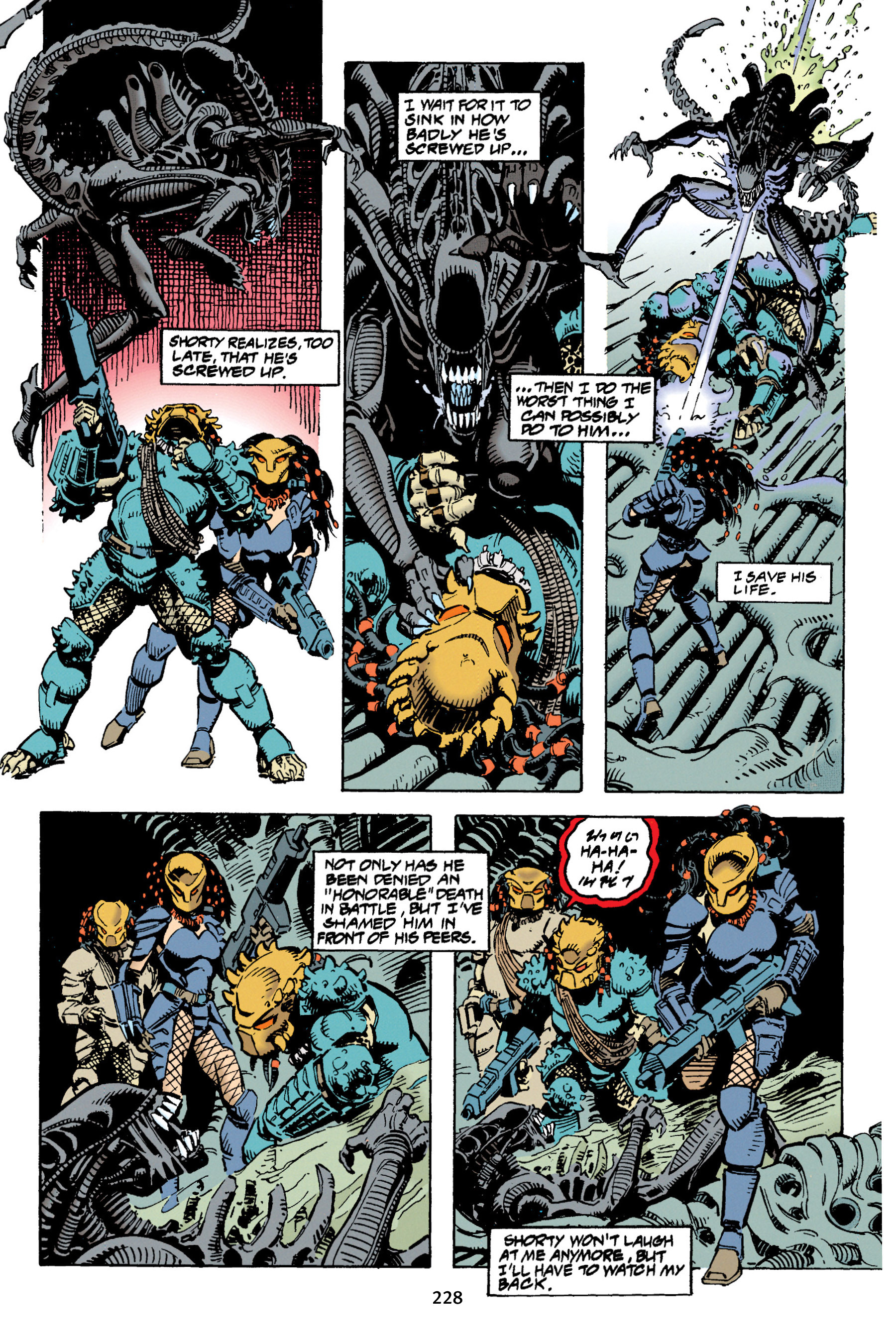 Read online Aliens vs. Predator Omnibus comic -  Issue # _TPB 1 Part 3 - 21