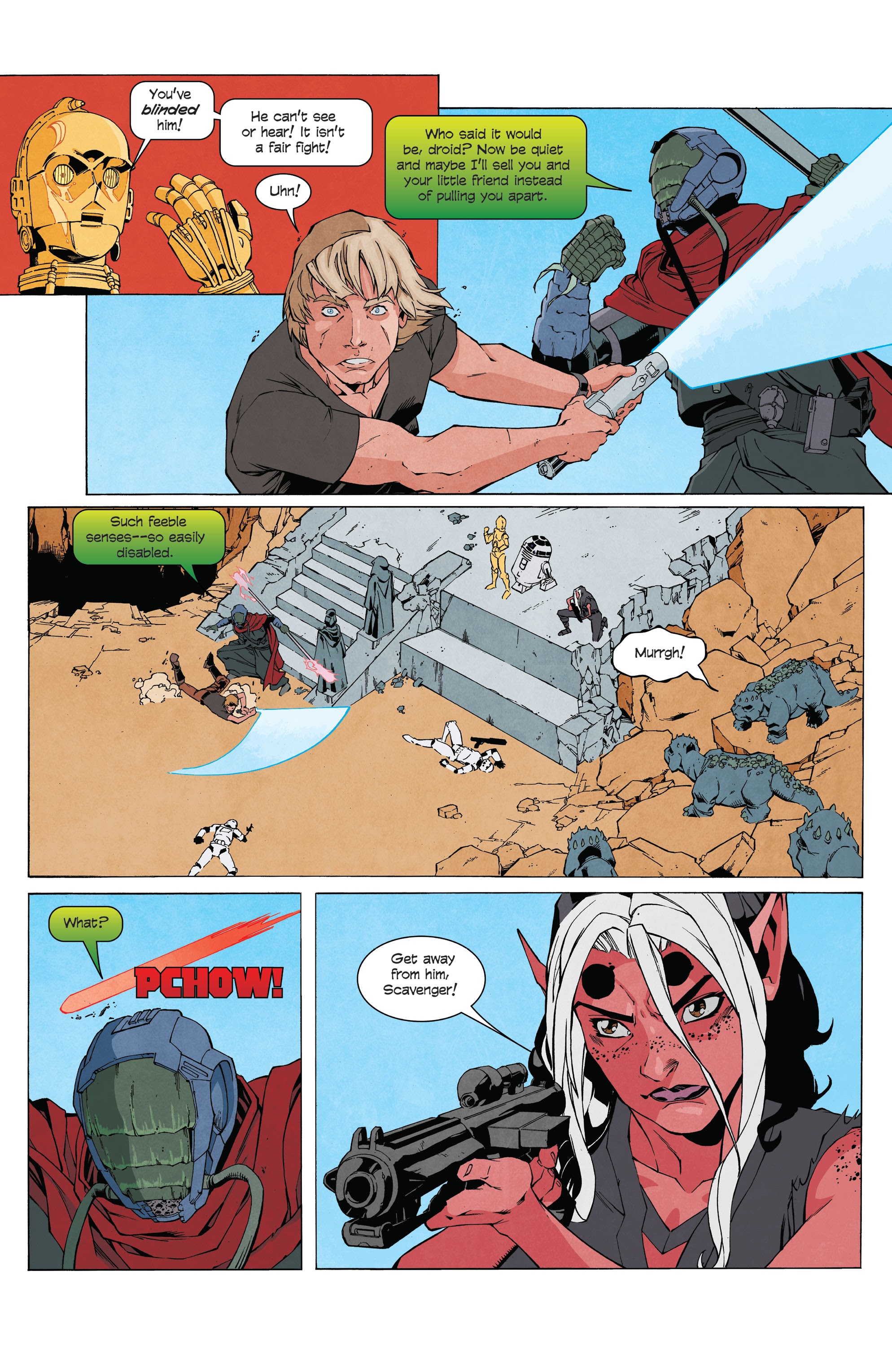 Read online Star Wars Adventures: The Weapon of A Jedi comic -  Issue #2 - 33