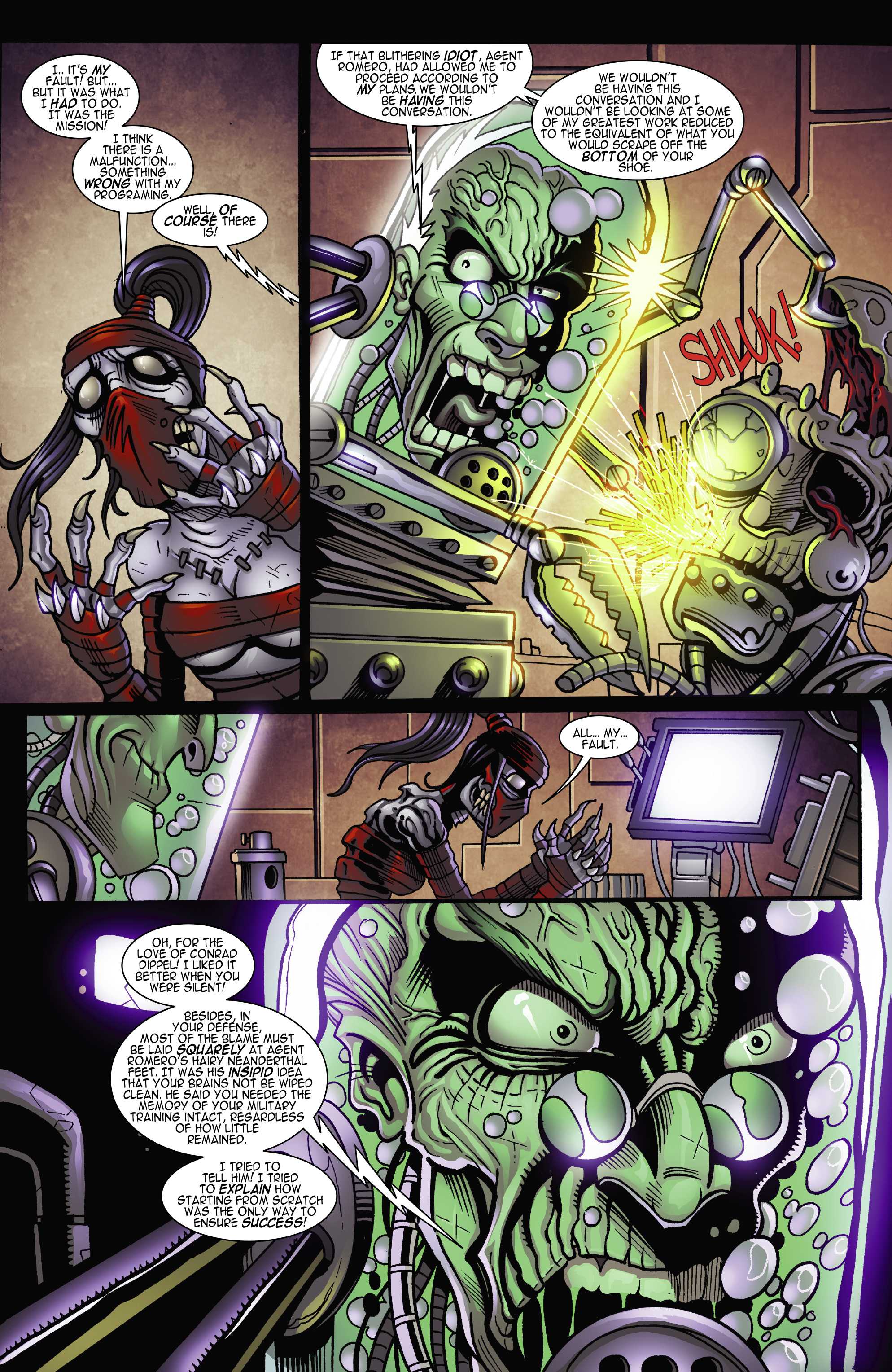 Read online The Living Corpse: Exhumed comic -  Issue #5 - 17