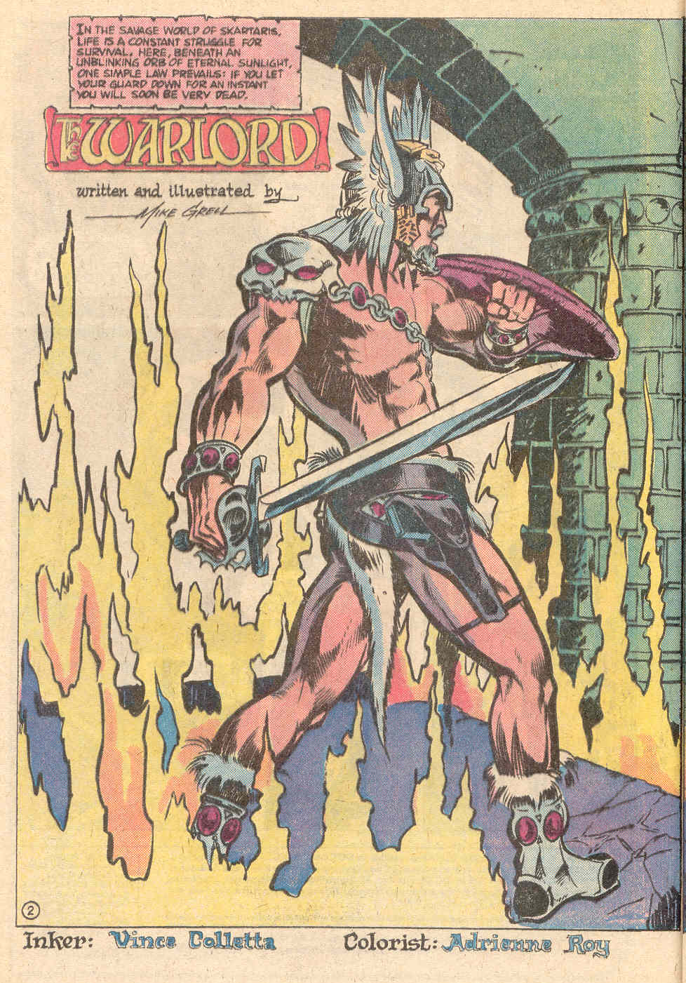 Read online Warlord (1976) comic -  Issue #21 - 3