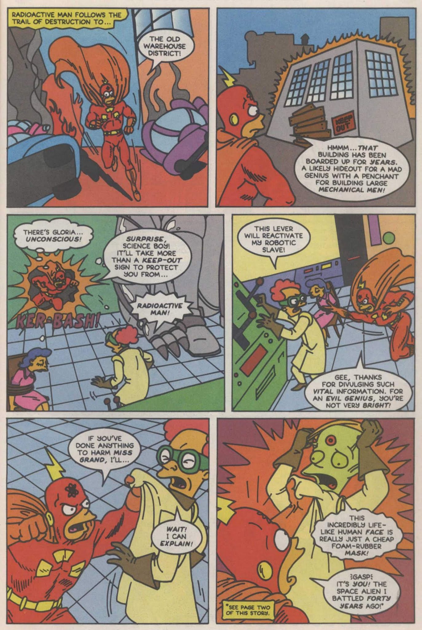 Read online Radioactive Man 80 pg. Colossal comic -  Issue # Full - 69