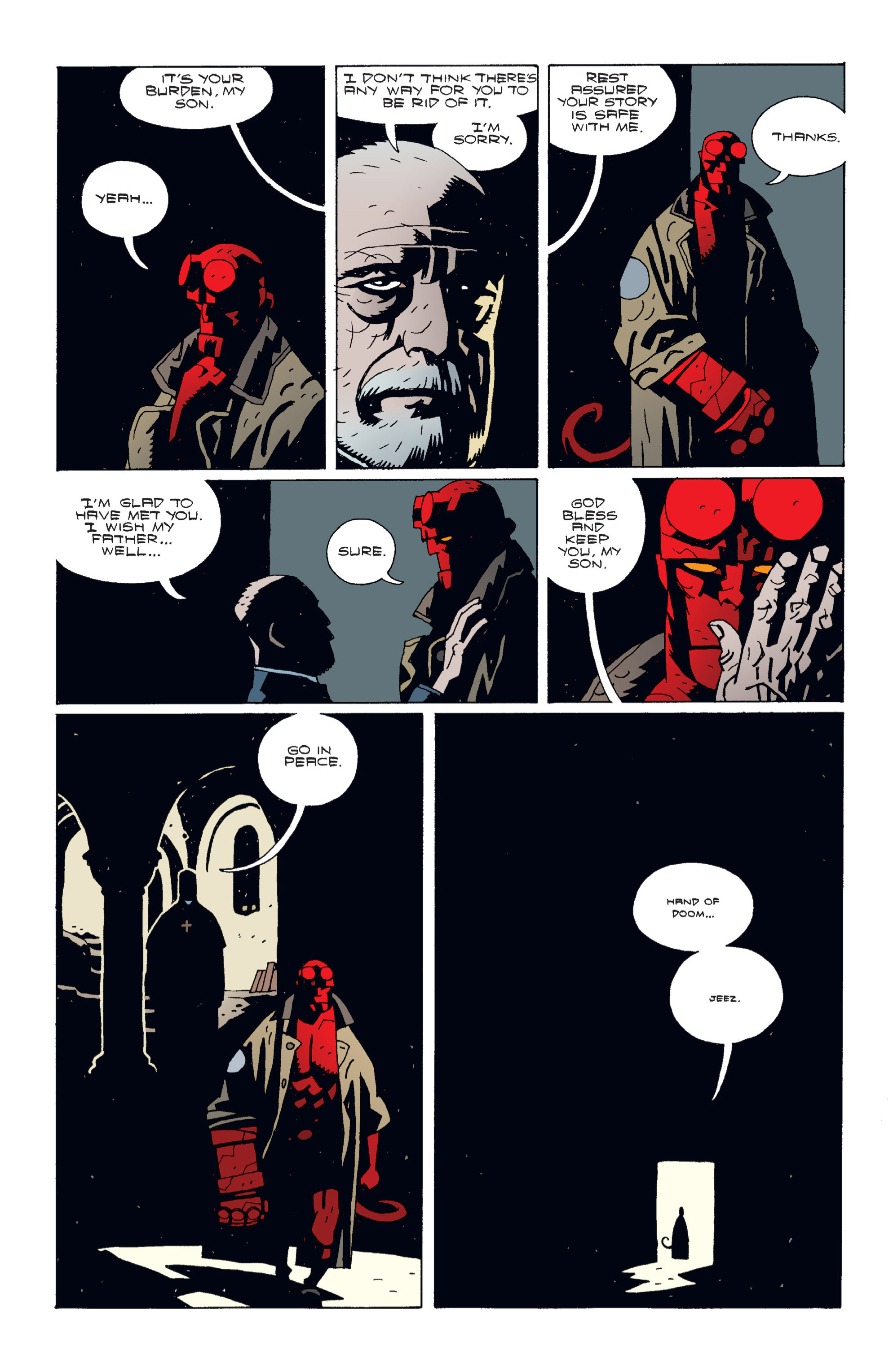 Read online Hellboy comic -  Issue #4 - 75