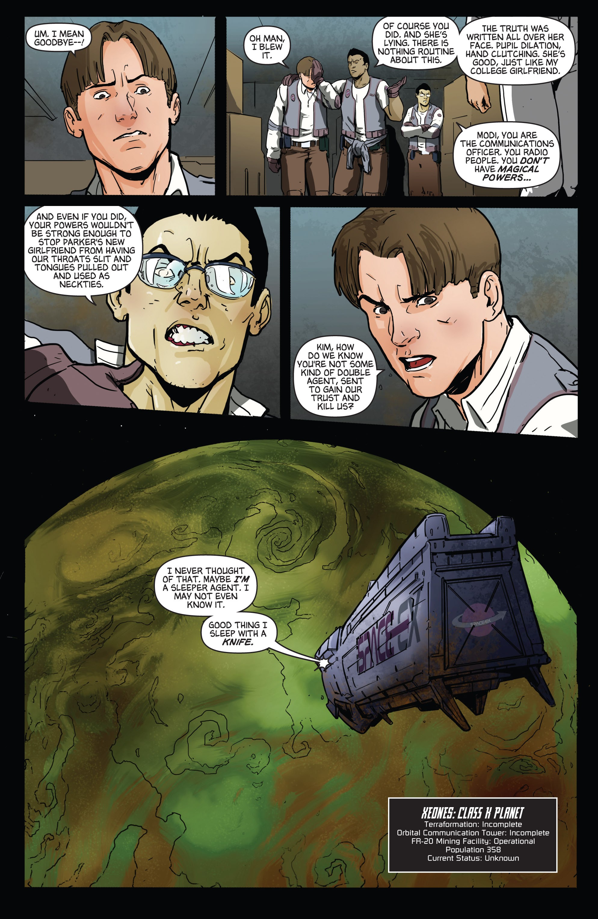 Read online Aliens vs. Parker comic -  Issue #1 - 17