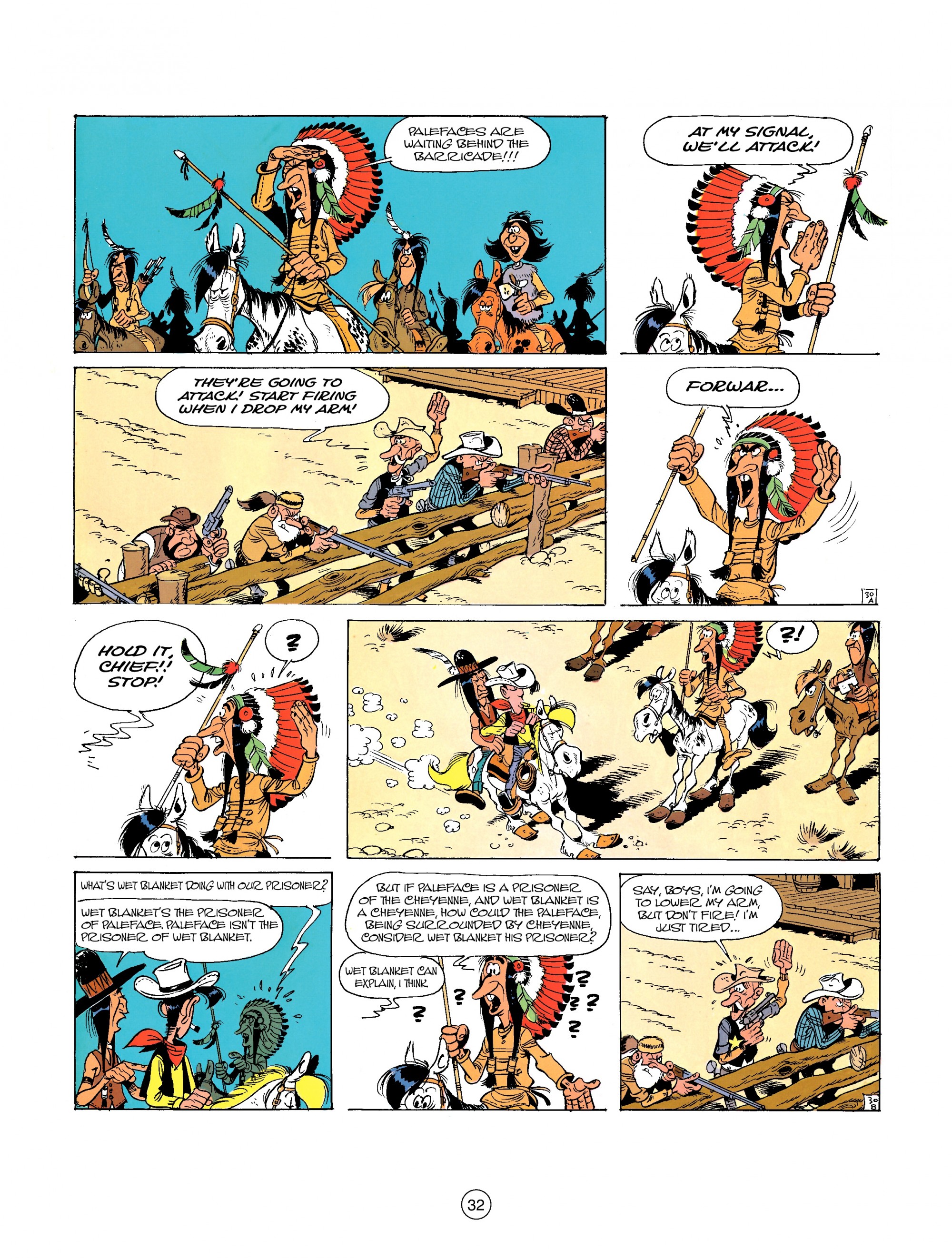 Read online A Lucky Luke Adventure comic -  Issue #26 - 32