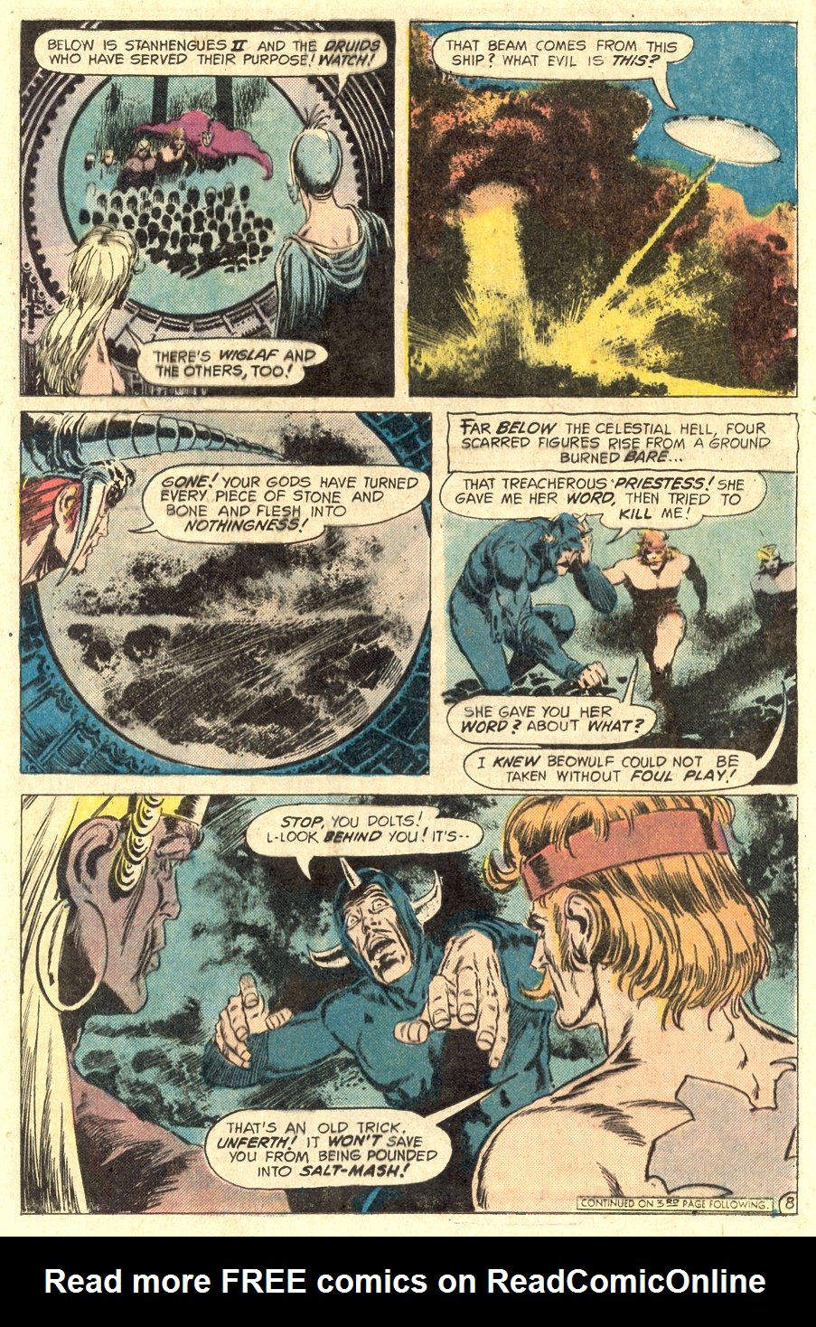 Read online Beowulf (1975) comic -  Issue #5 - 10