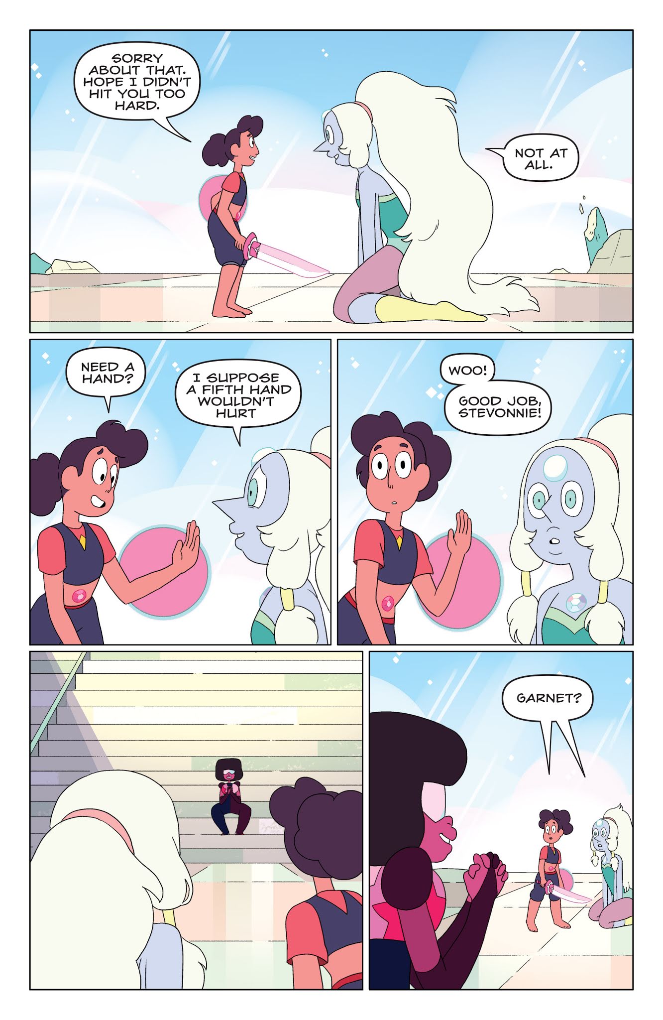 Read online Steven Universe Ongoing comic -  Issue #18 - 23