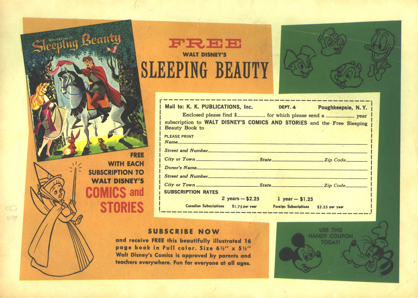 Read online Walt Disney's Comics and Stories comic -  Issue #307 - 2