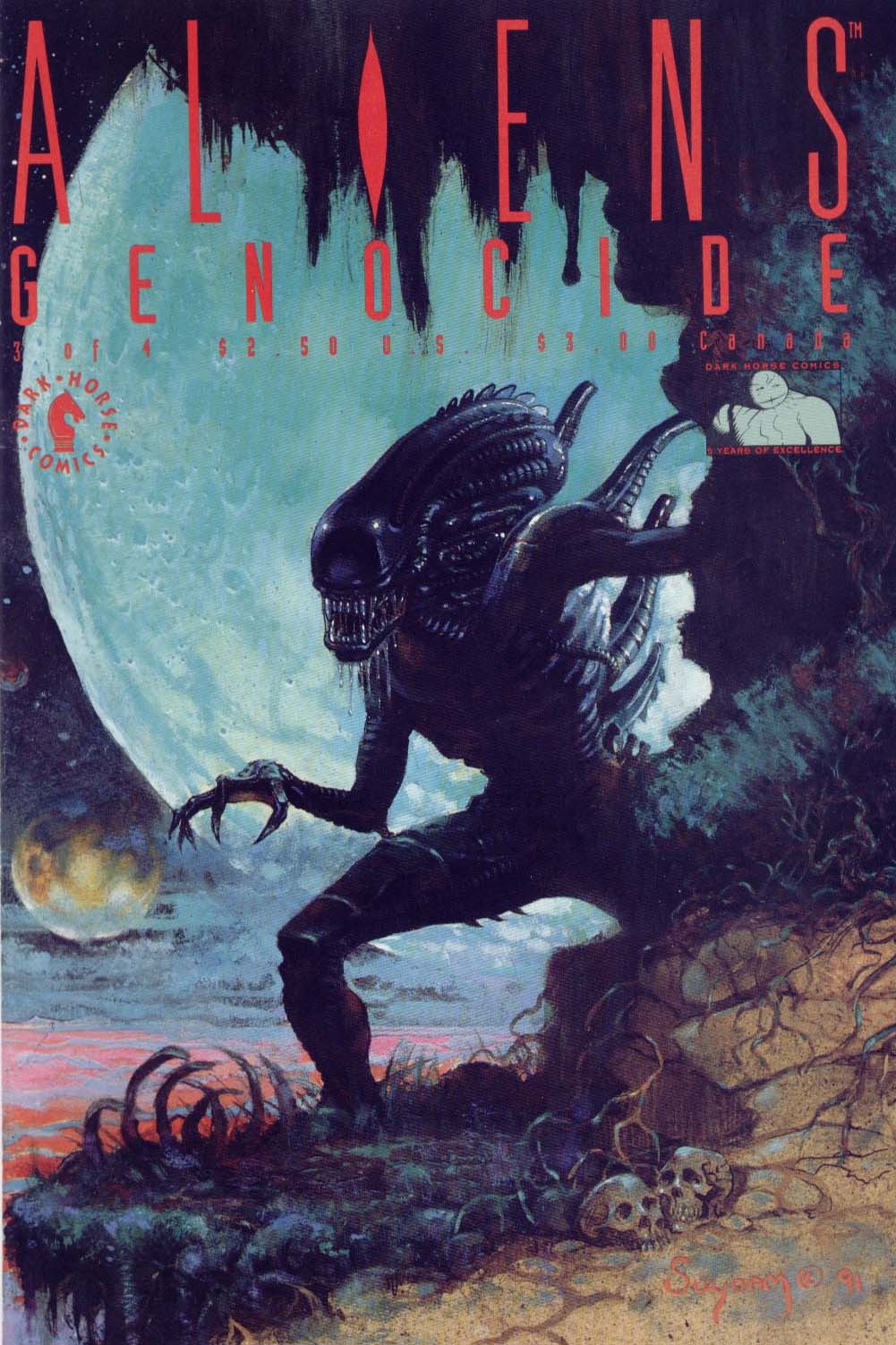 Read online Aliens: Genocide comic -  Issue #3 - 1