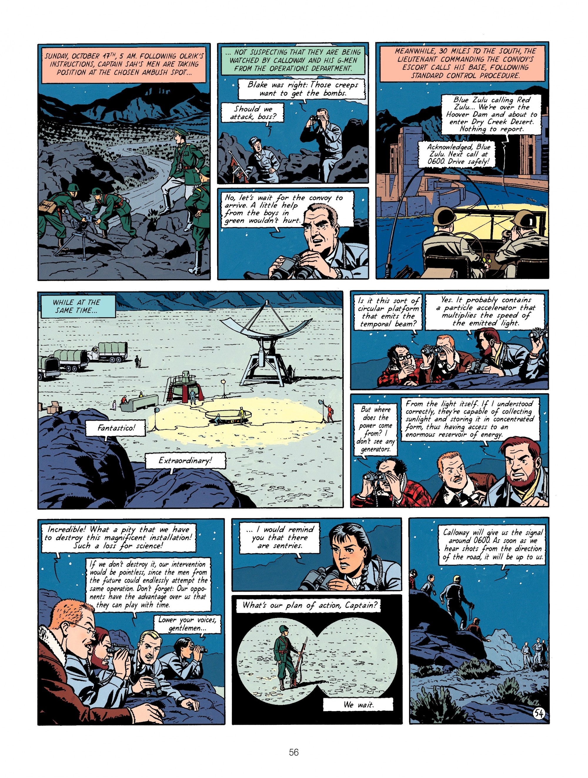 Read online Blake & Mortimer comic -  Issue #5 - 56