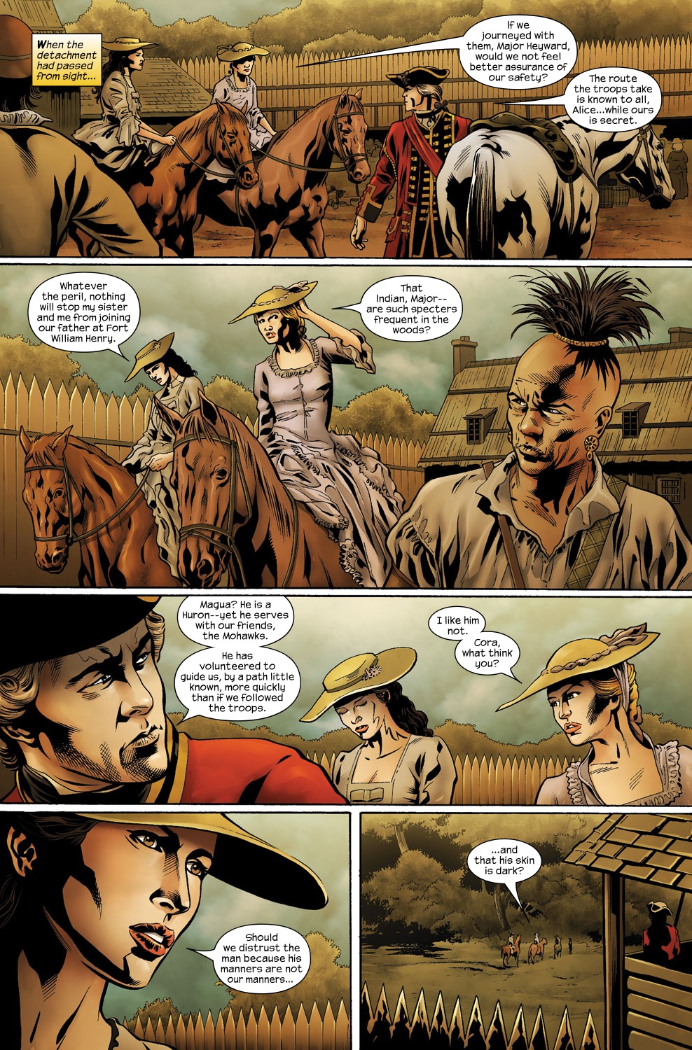 Read online The Last of the Mohicans comic -  Issue #1 - 3