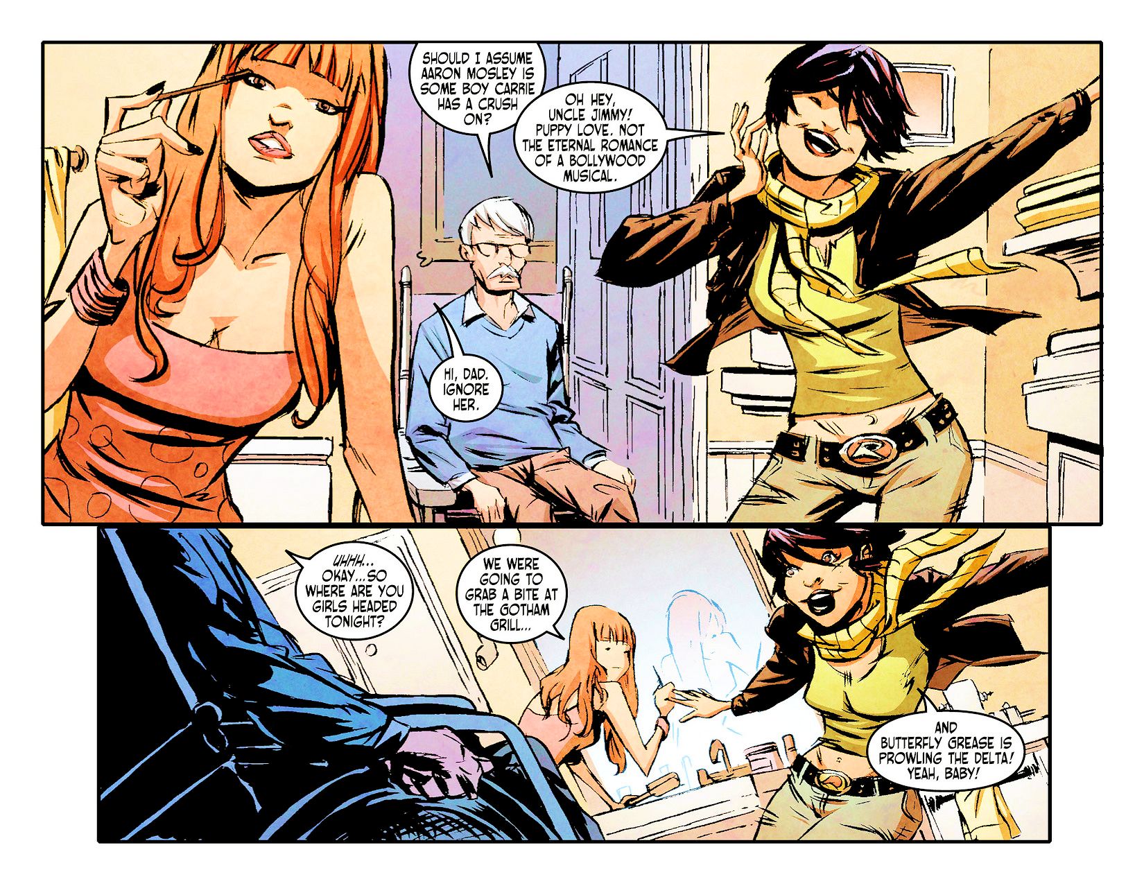Read online Ame-Comi: Batgirl comic -  Issue #1 - 4