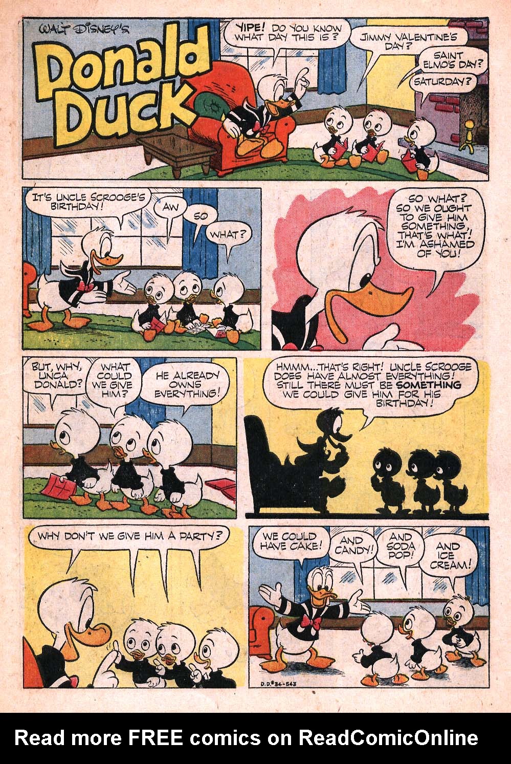 Read online Walt Disney's Donald Duck (1952) comic -  Issue #34 - 3