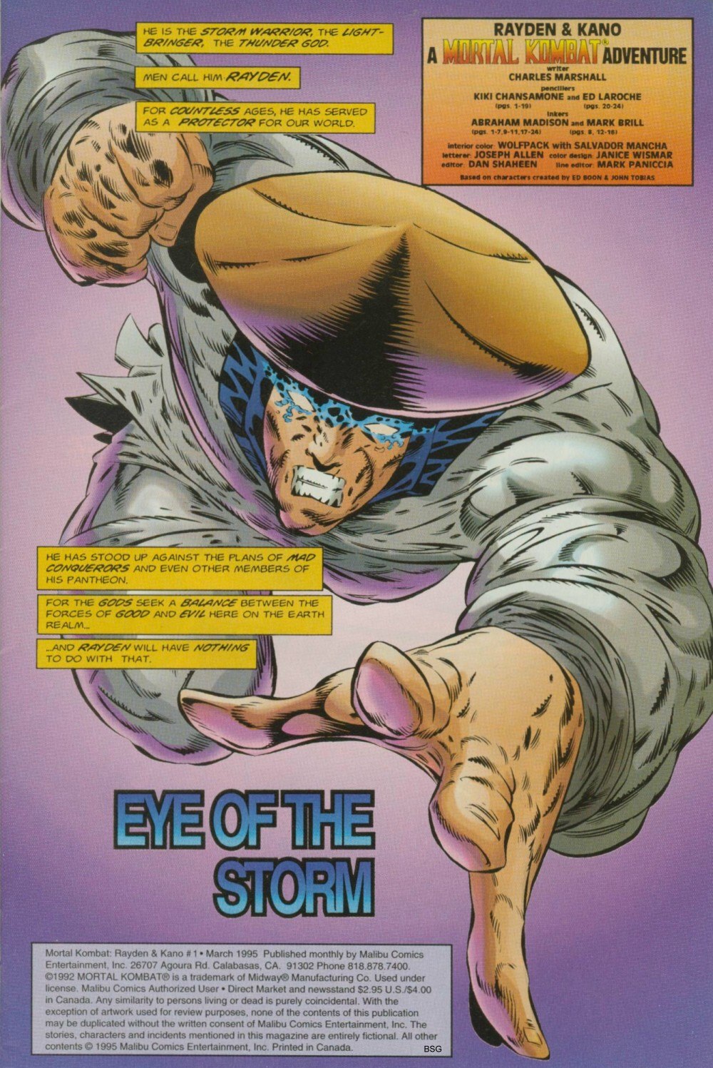 Read online Mortal Kombat: Rayden & Kano comic -  Issue #1 - 3