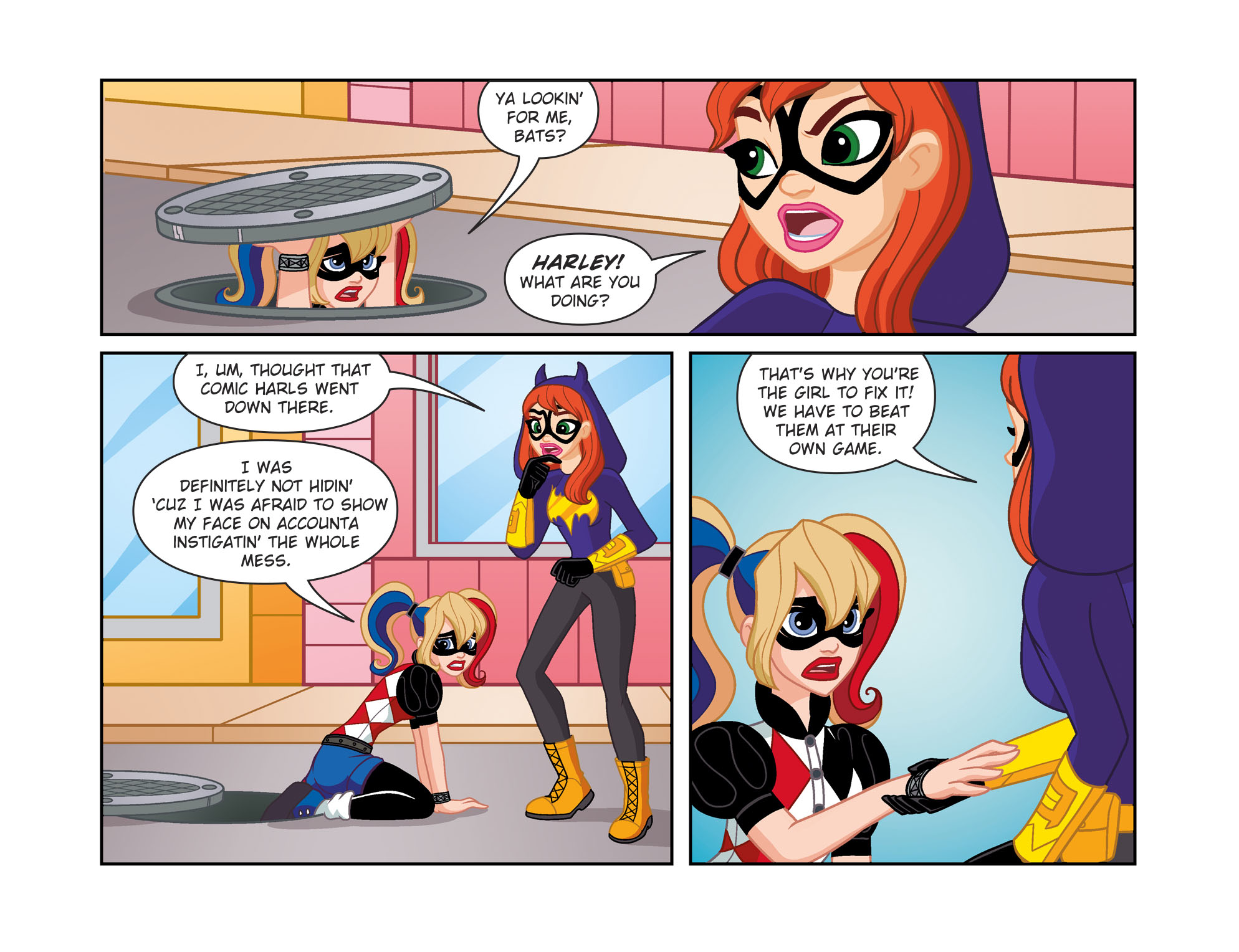 Read online DC Super Hero Girls: Out of the Bottle comic -  Issue #7 - 9