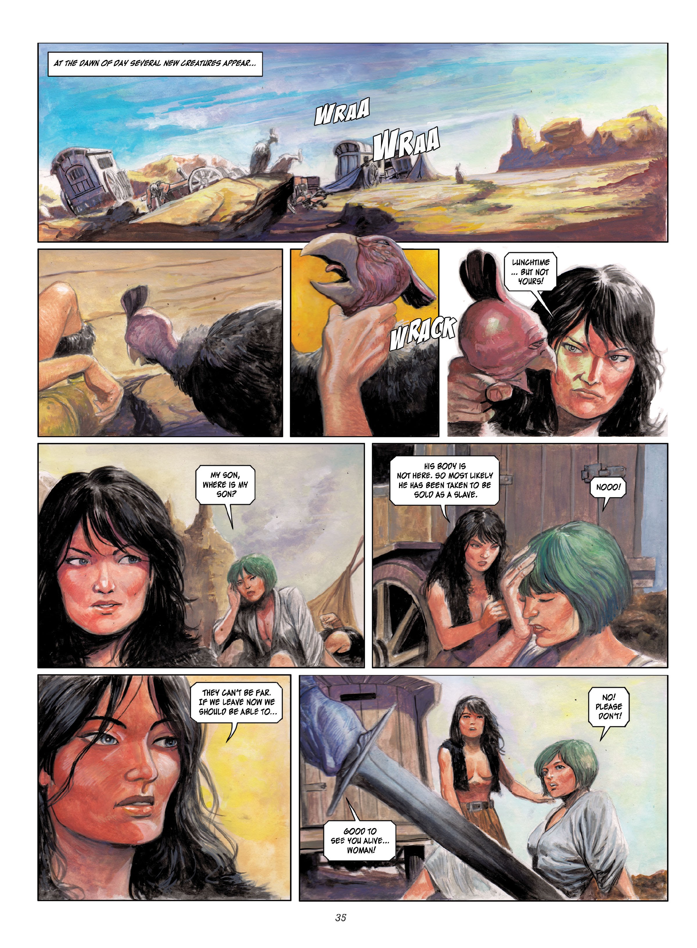 Read online The Lost Tales of Lemuria: The Mountains of Moran comic -  Issue # Full - 35