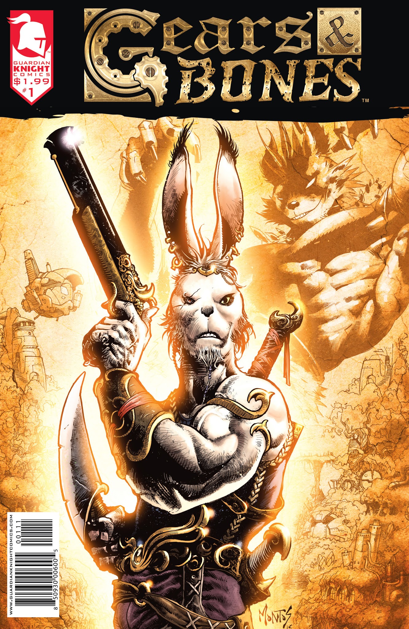 Read online Gears & Bones comic -  Issue #1 - 1