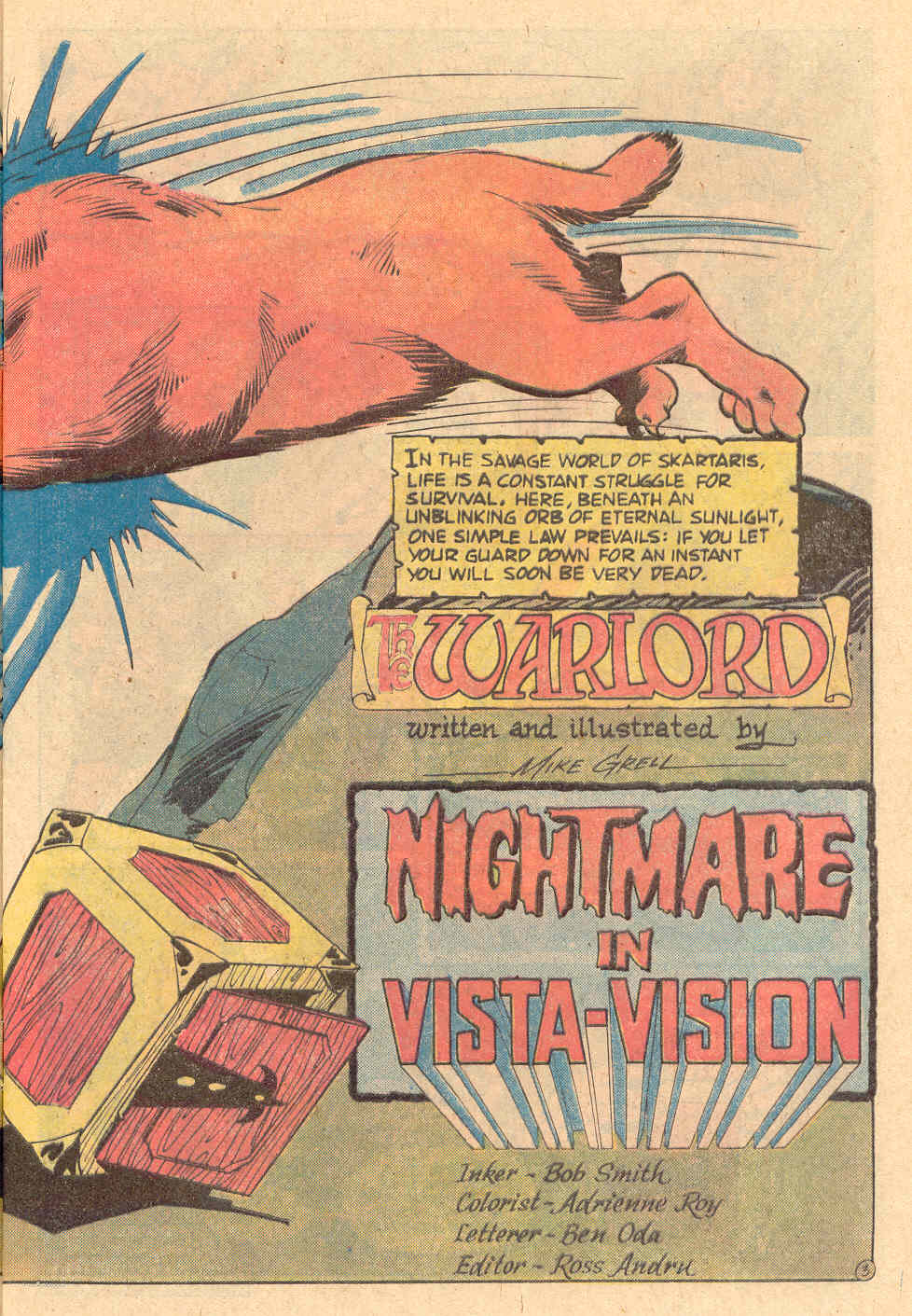 Read online Warlord (1976) comic -  Issue #45 - 4