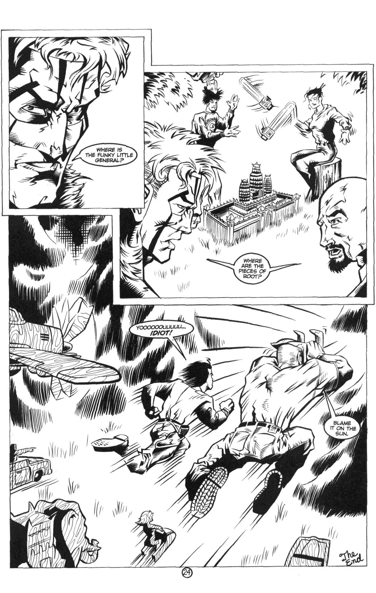 Read online The Badger (1997) comic -  Issue #8 - 26