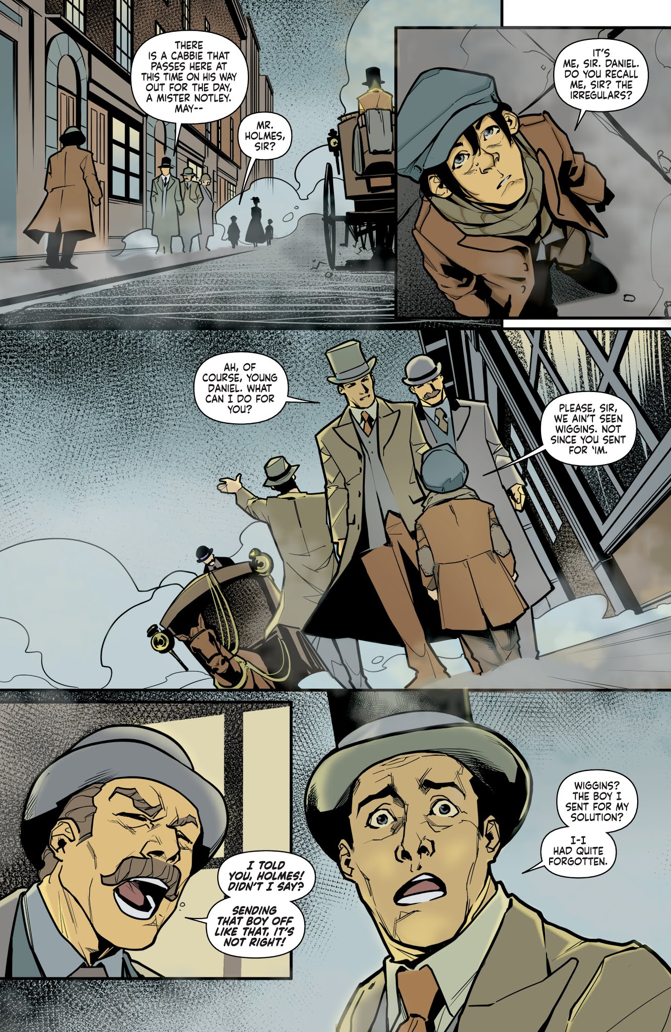 Read online Sherlock Holmes: The Vanishing Man comic -  Issue #3 - 6