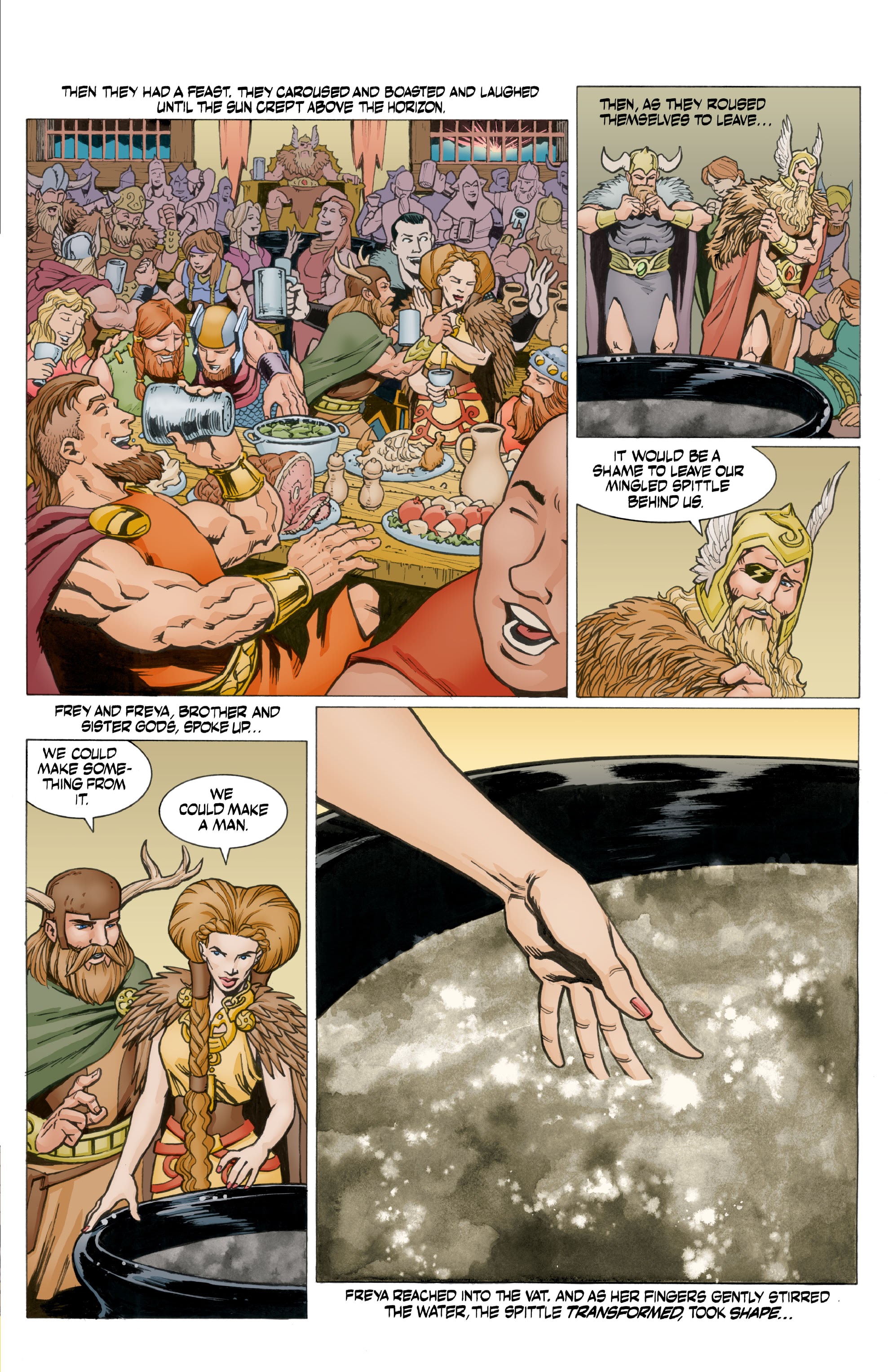 Read online Norse Mythology II comic -  Issue #1 - 5