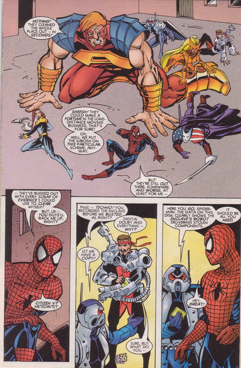 Read online Spider-Man Team-Up comic -  Issue #7 - 37