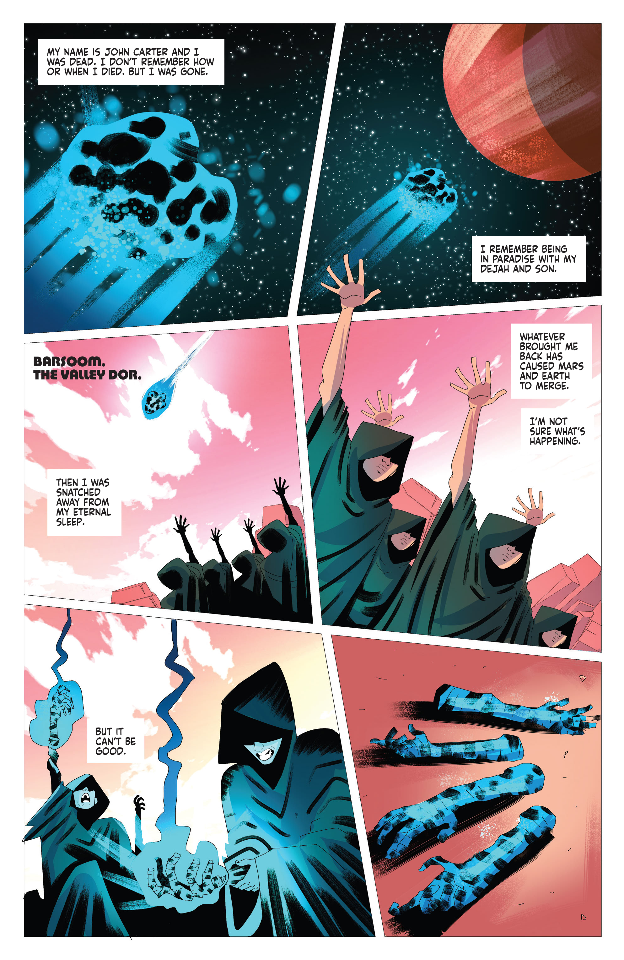 Read online John Carter of Mars comic -  Issue #3 - 7