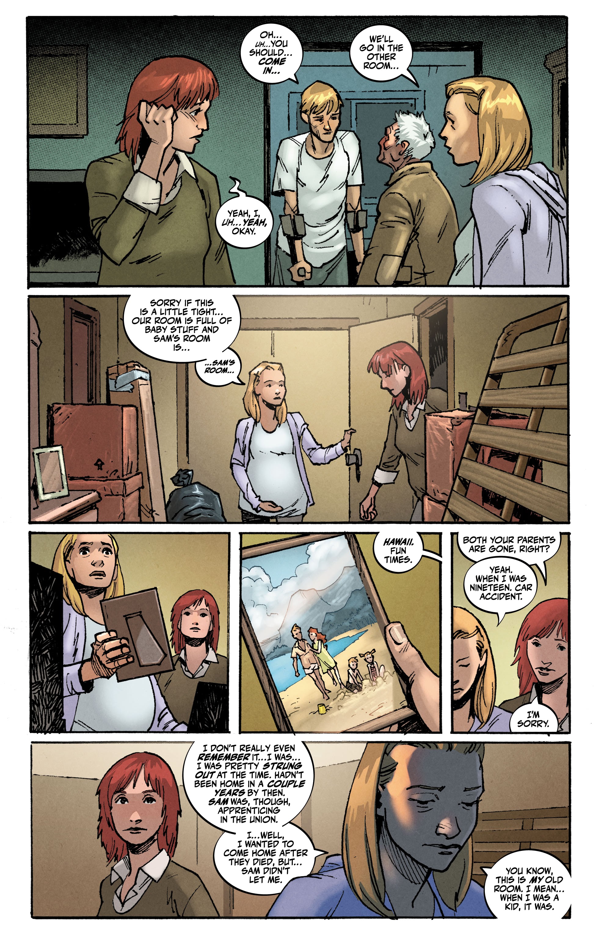 Read online The Blue Flame comic -  Issue #6 - 14