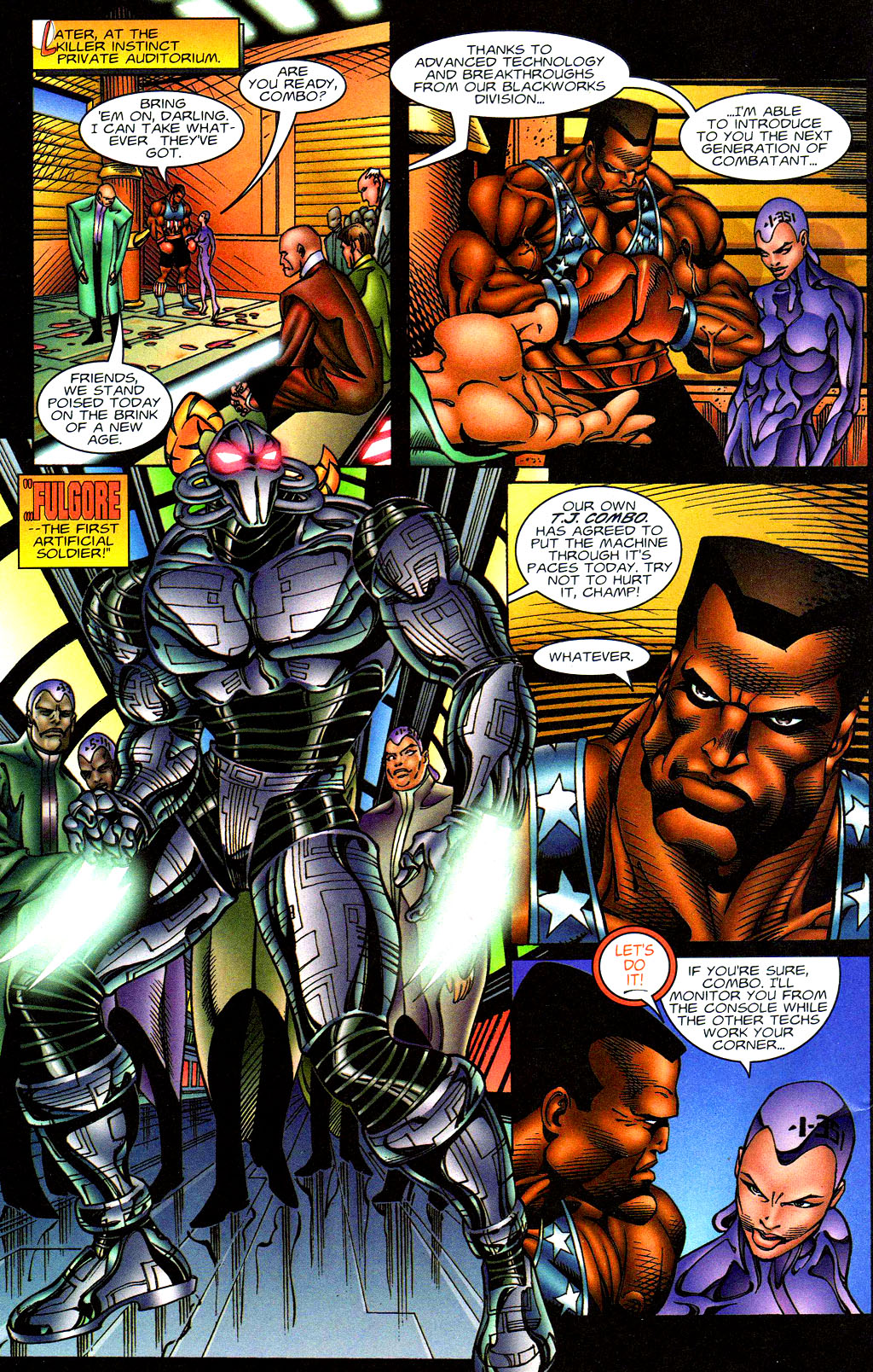 Read online Killer Instinct comic -  Issue #1 - 19