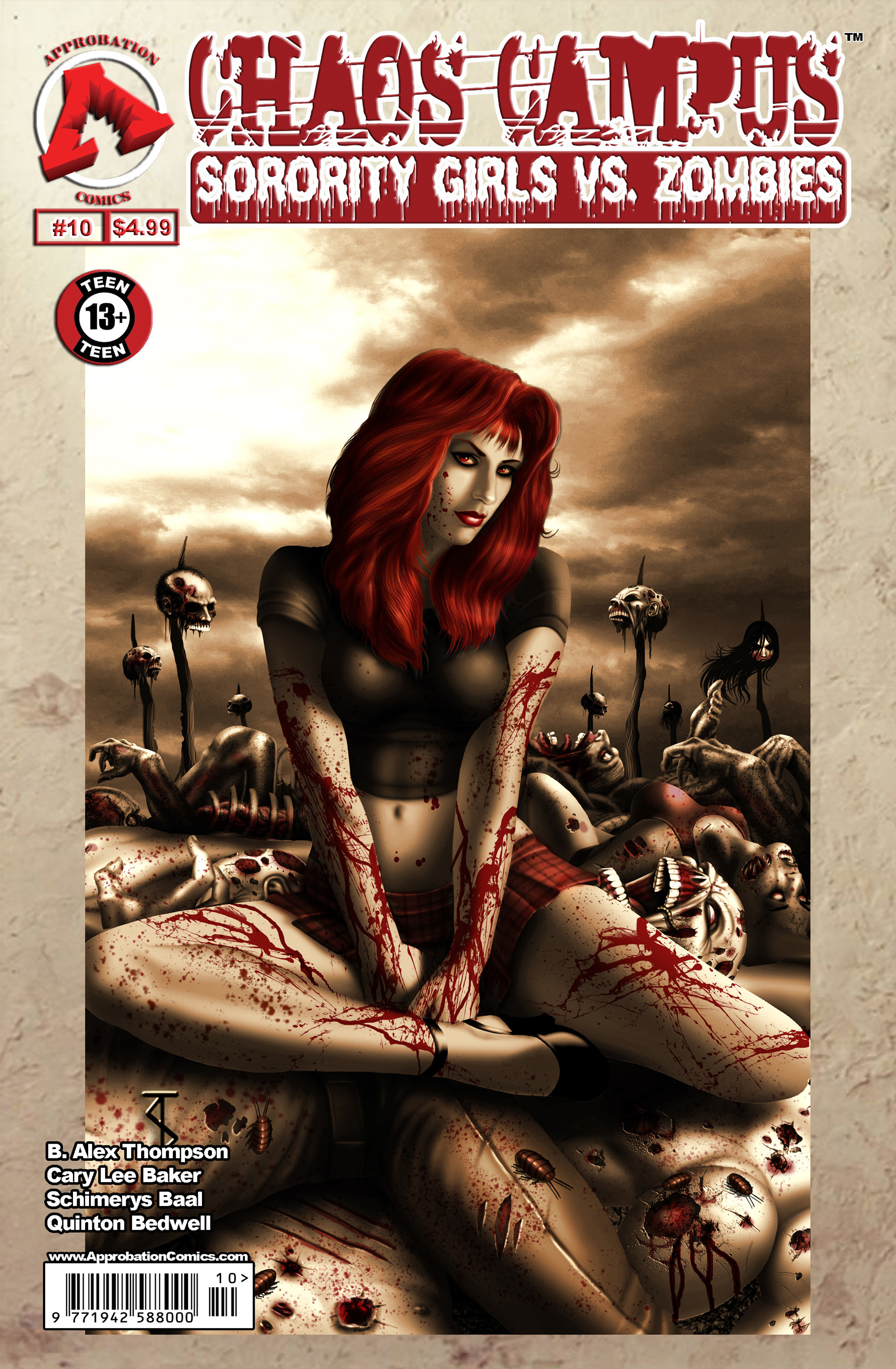 Read online Chaos Campus: Sorority Girls Vs. Zombies comic -  Issue #10 - 1