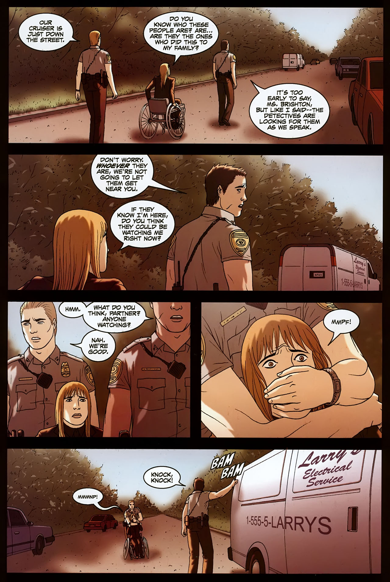 Read online The Sword comic -  Issue #3 - 5