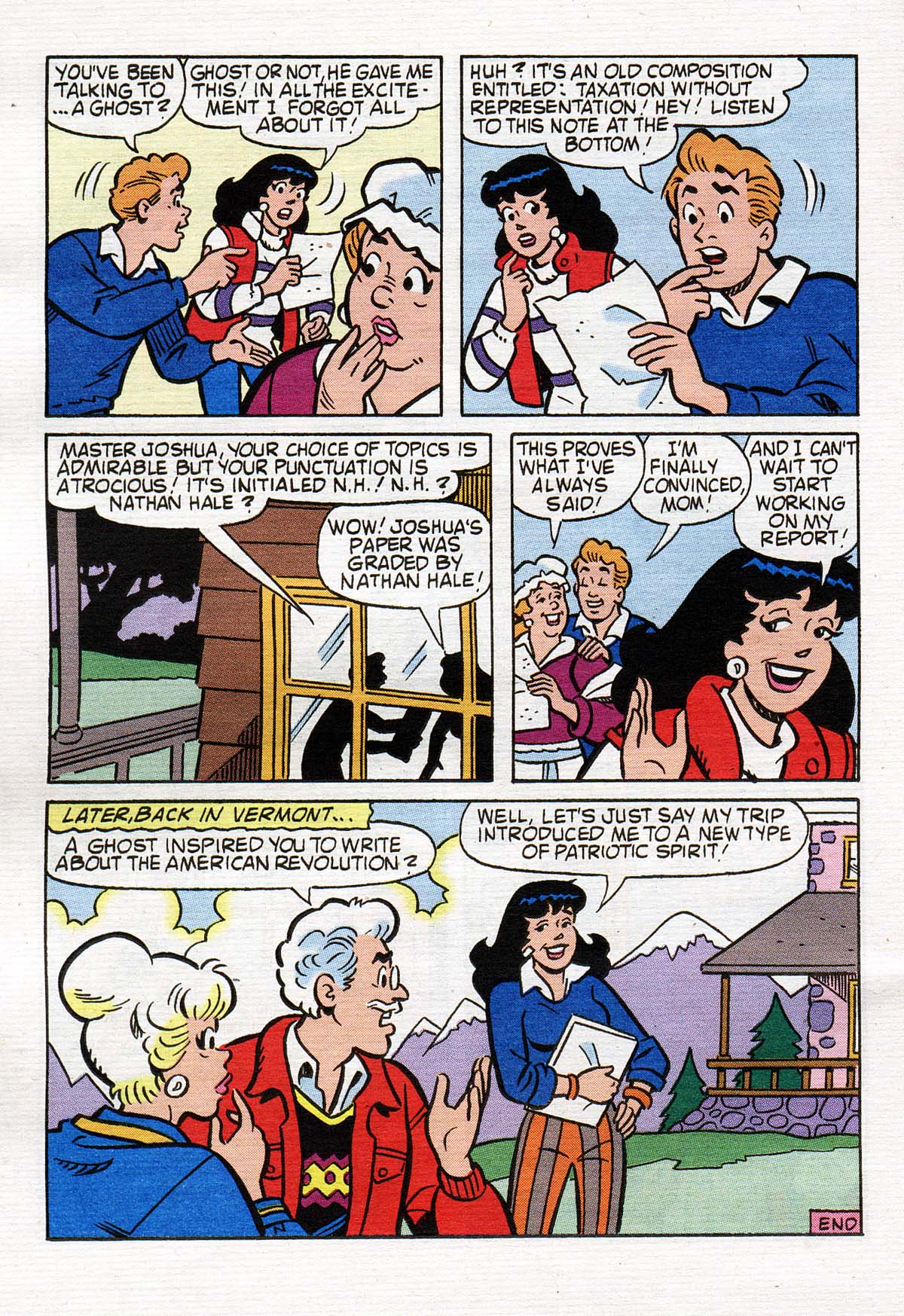 Read online Betty and Veronica Digest Magazine comic -  Issue #124 - 31