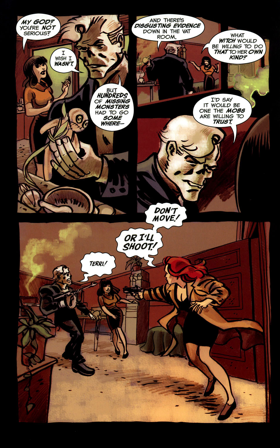 Read online Frankenstein Mobster comic -  Issue #5 - 29