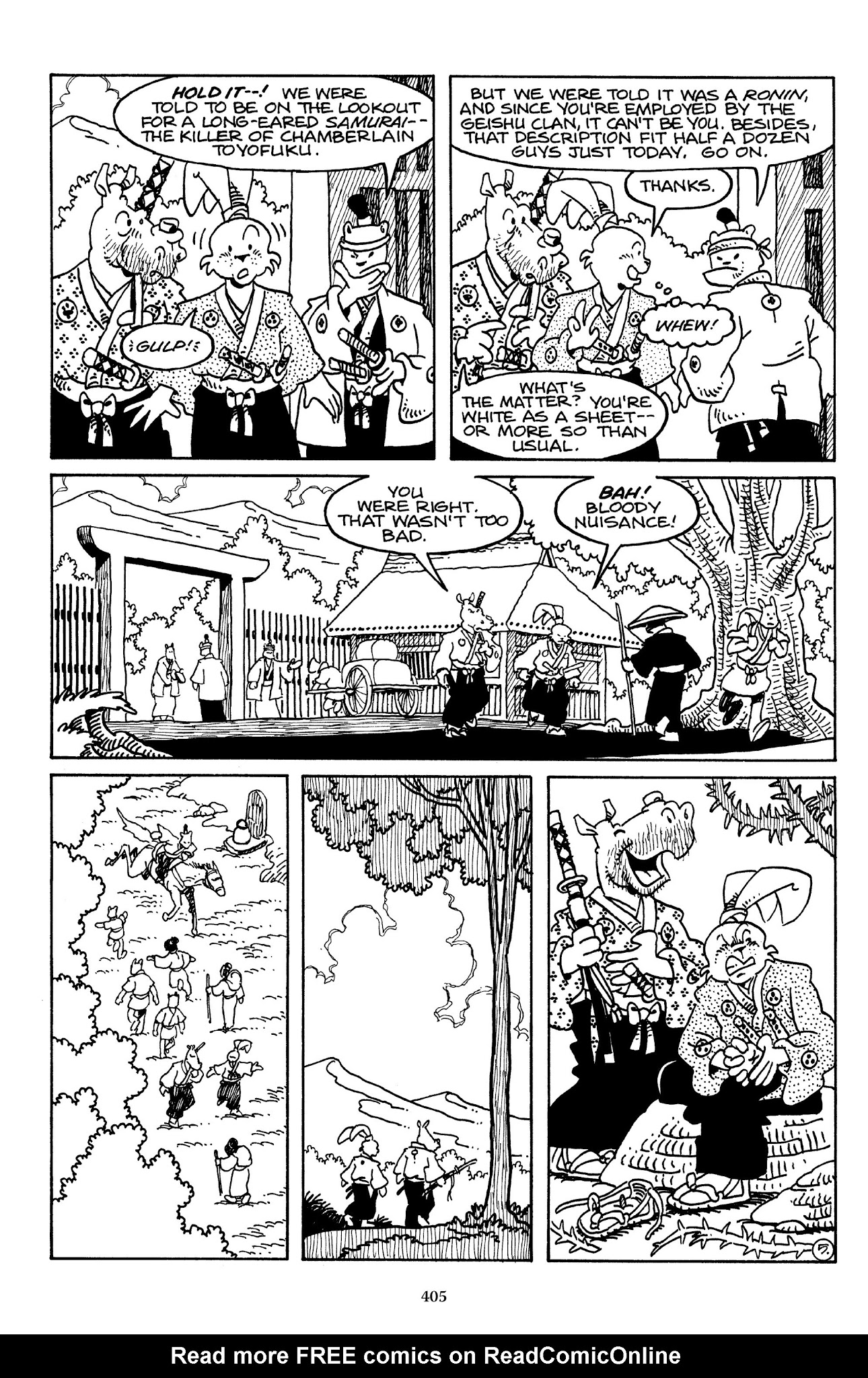 Read online The Usagi Yojimbo Saga comic -  Issue # TPB 3 - 401
