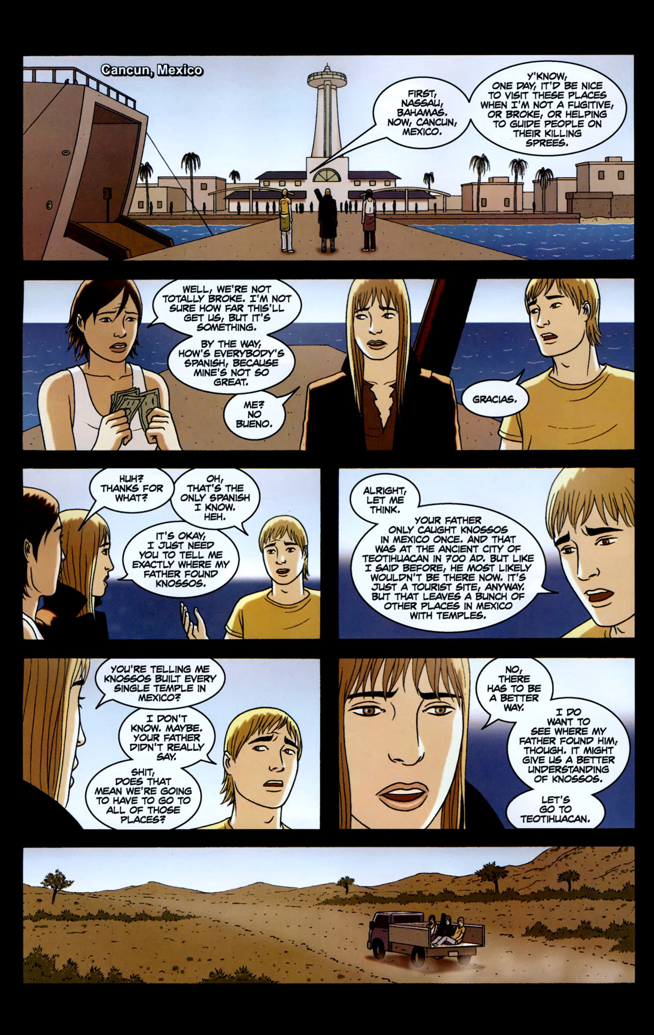 Read online The Sword comic -  Issue #13 - 14