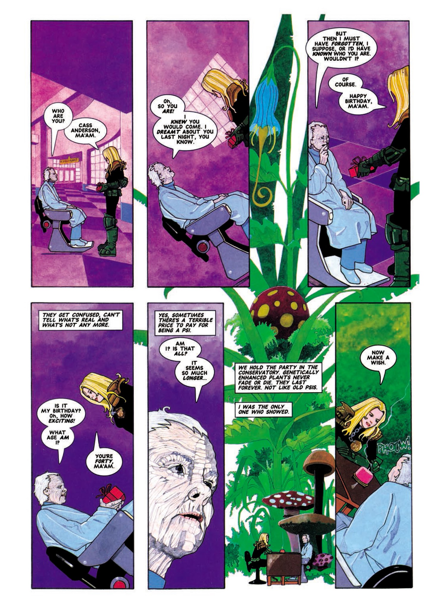 Read online Judge Anderson: The Psi Files comic -  Issue # TPB 3 - 229