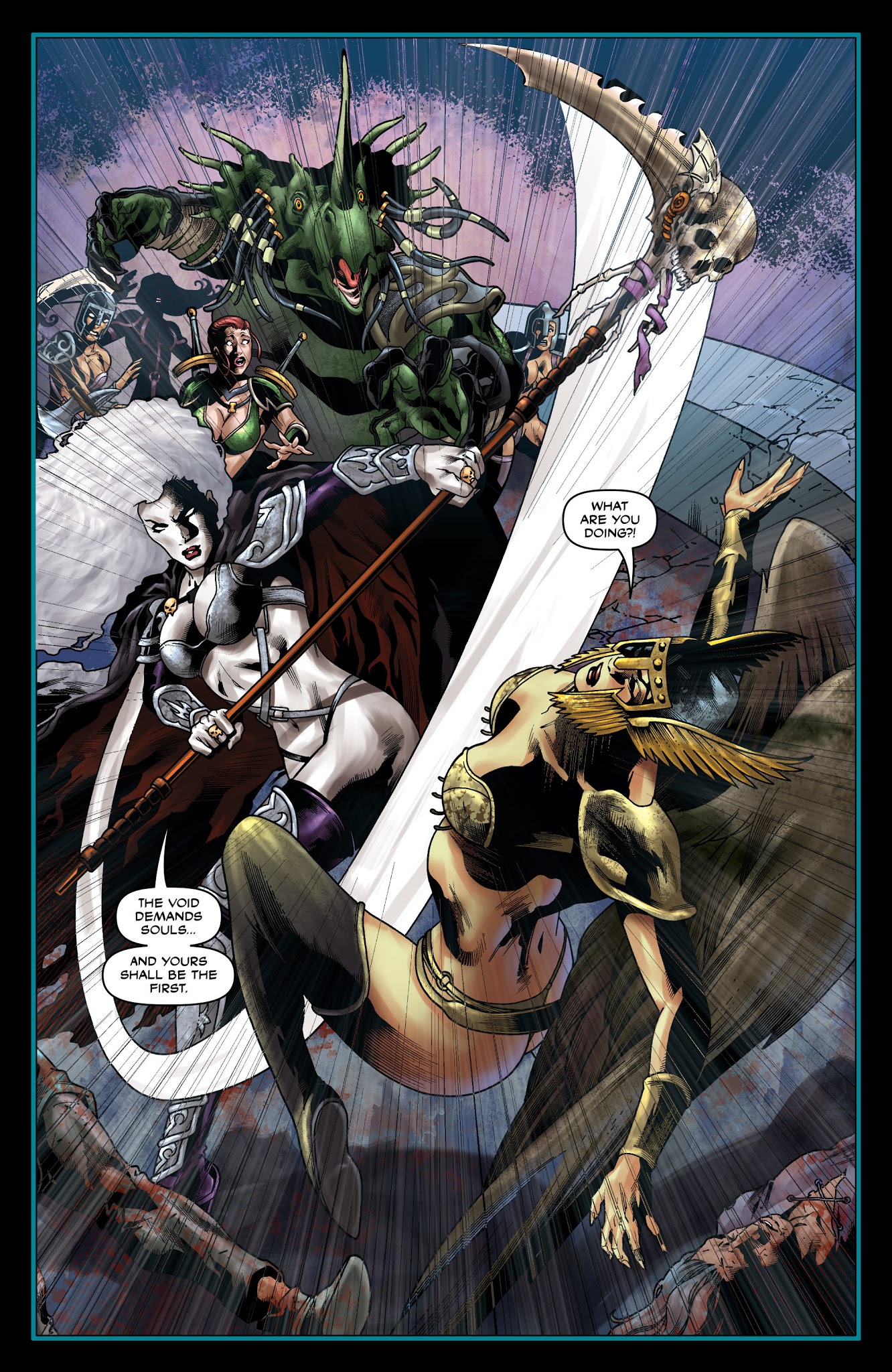 Read online Lady Death: Apocalypse comic -  Issue #5 - 4
