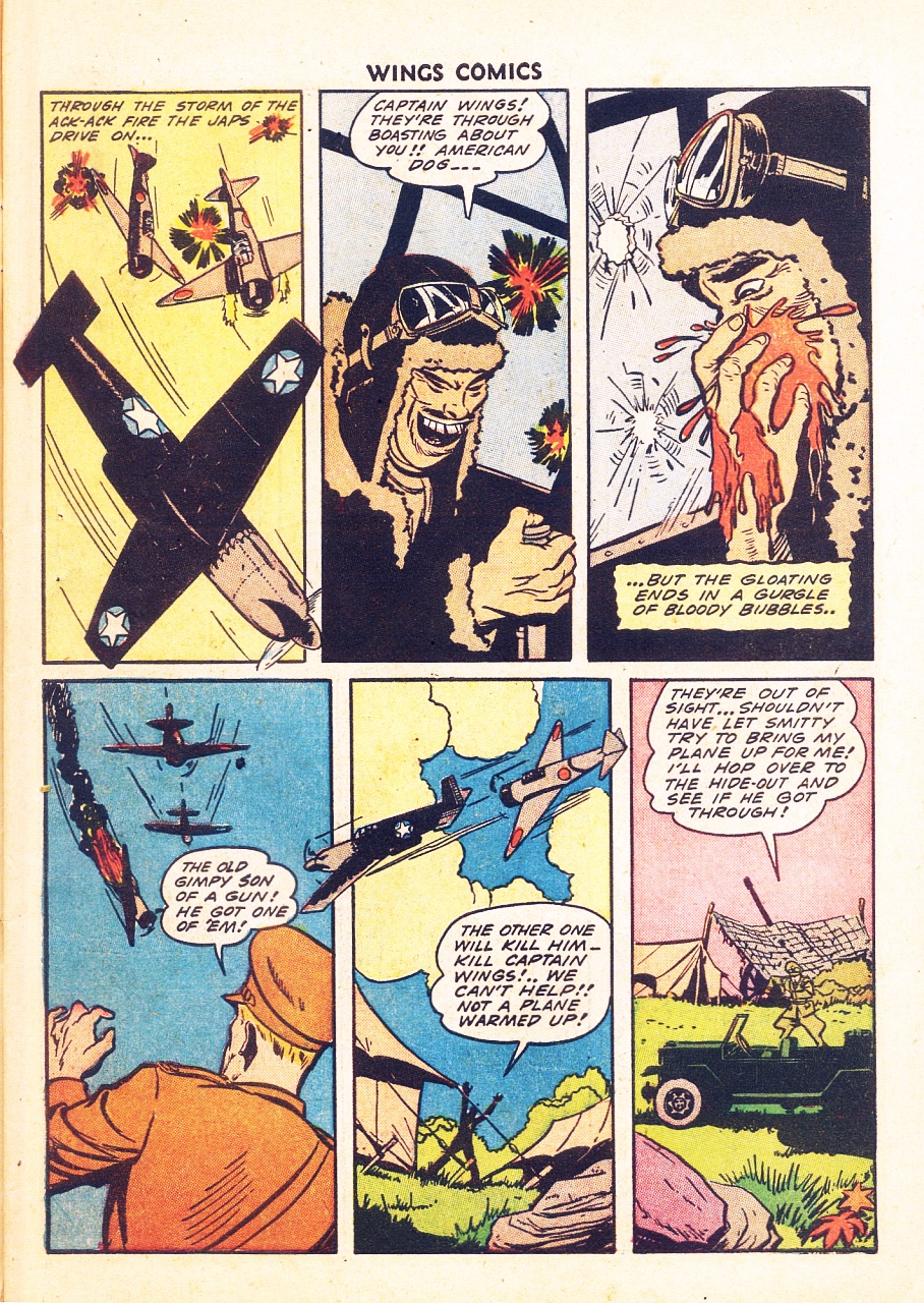 Read online Wings Comics comic -  Issue #34 - 5