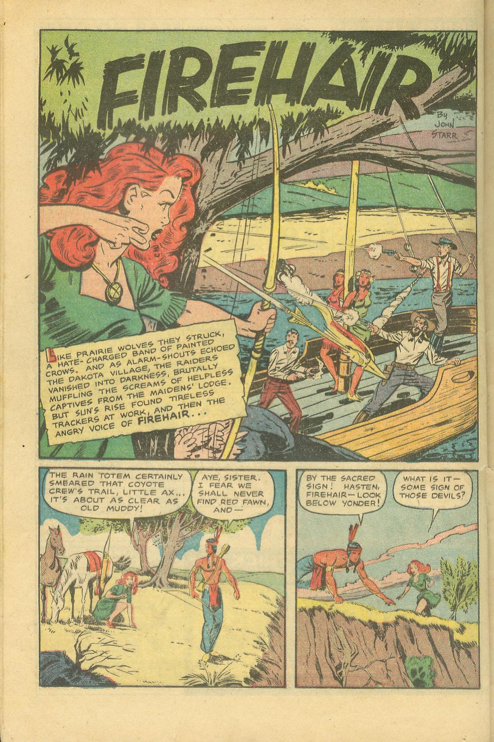 Read online Pioneer West Romances comic -  Issue #6 - 24