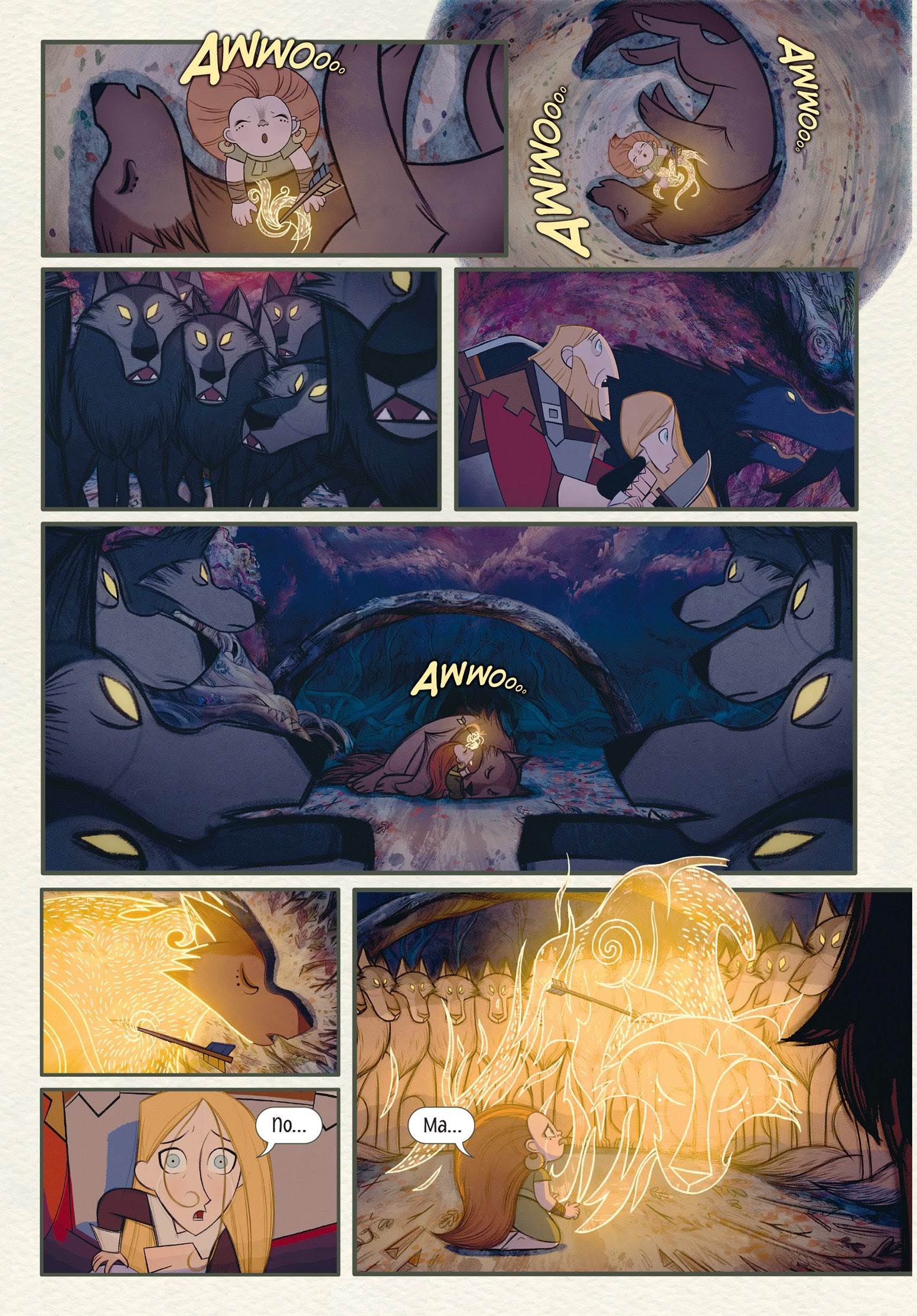Read online Wolfwalkers: The Graphic Novel comic -  Issue # TPB (Part 3) - 21