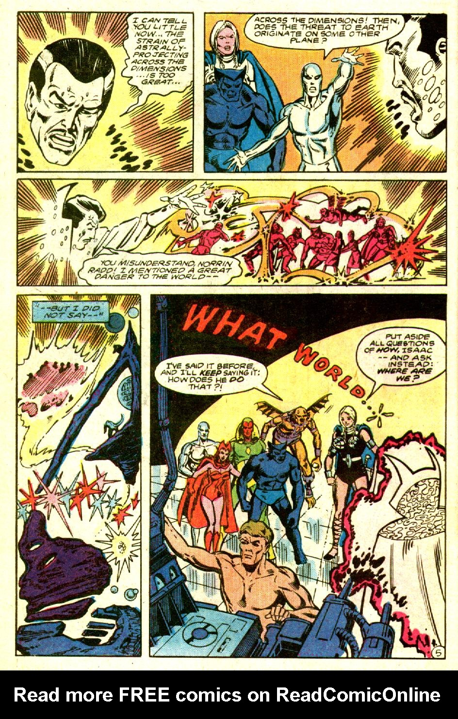 Read online The Defenders (1972) comic -  Issue #112 - 6