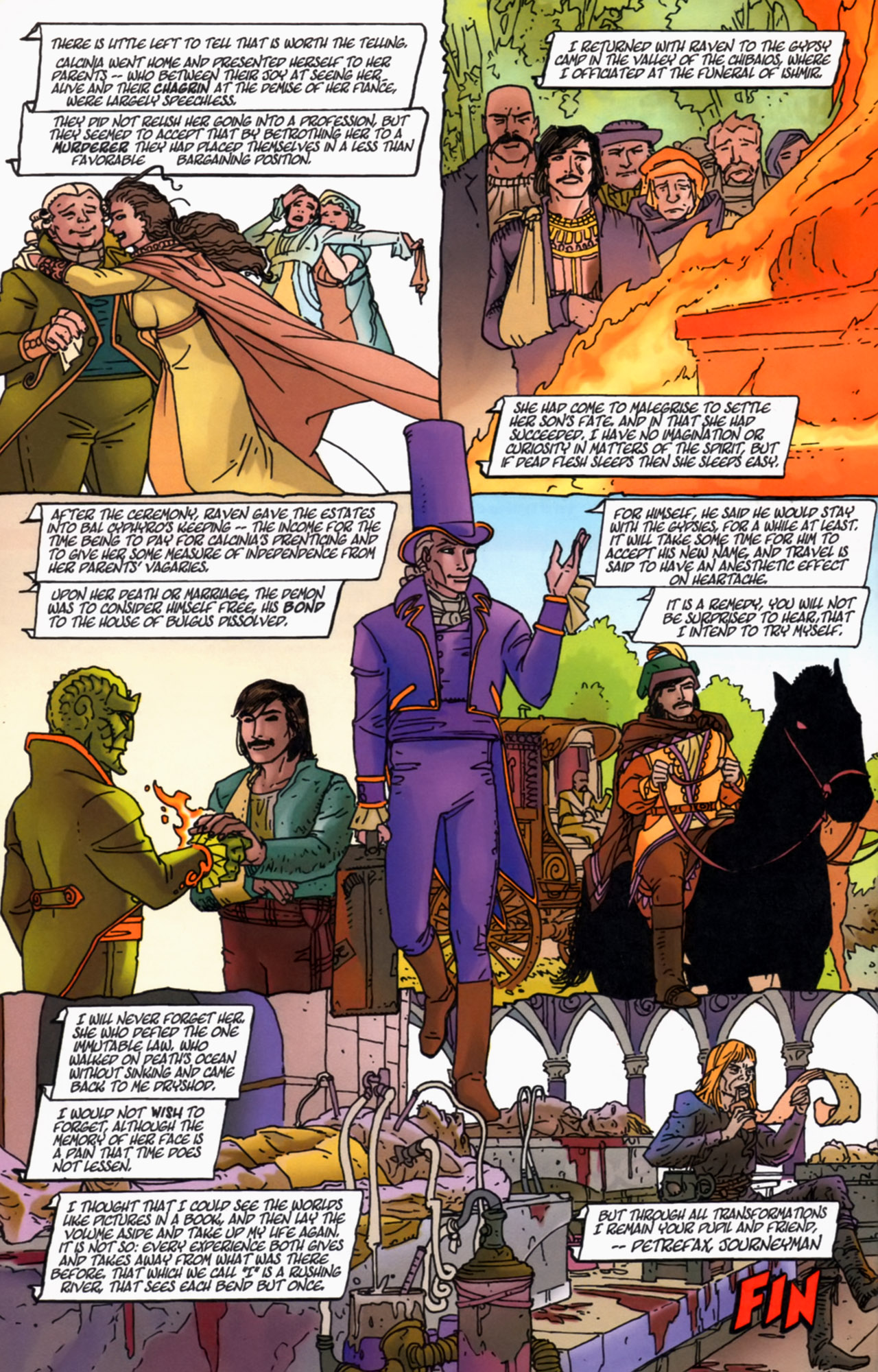 Read online Sandman Presents: Petrefax comic -  Issue #4 - 25